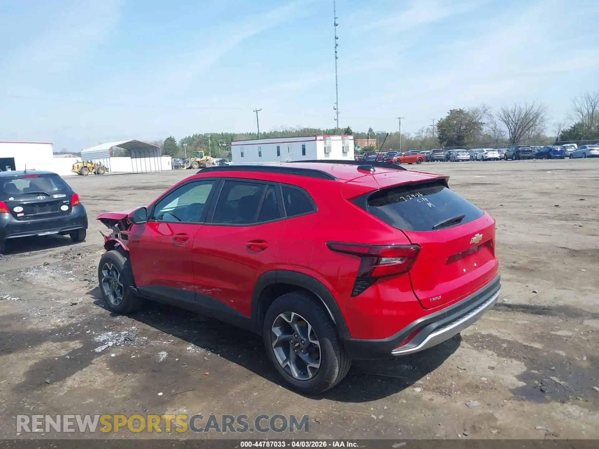 3 Photograph of a damaged car KL77LHEP0TC088784 CHEVROLET TRAX 2026