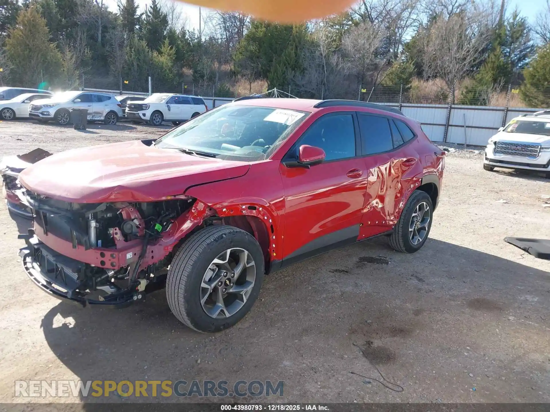 2 Photograph of a damaged car KL77LHEP1TC025628 CHEVROLET TRAX 2026