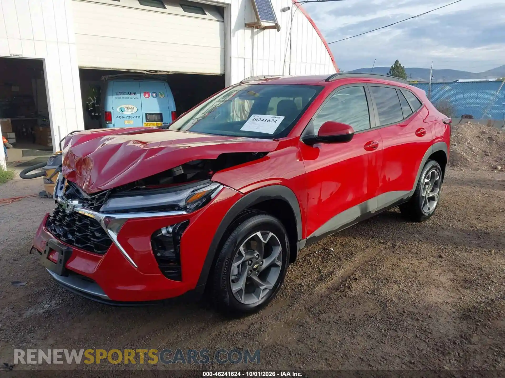 2 Фотография поврежденного автомобиля KL77LHEP3TC069548 CHEVROLET TRAX 2026