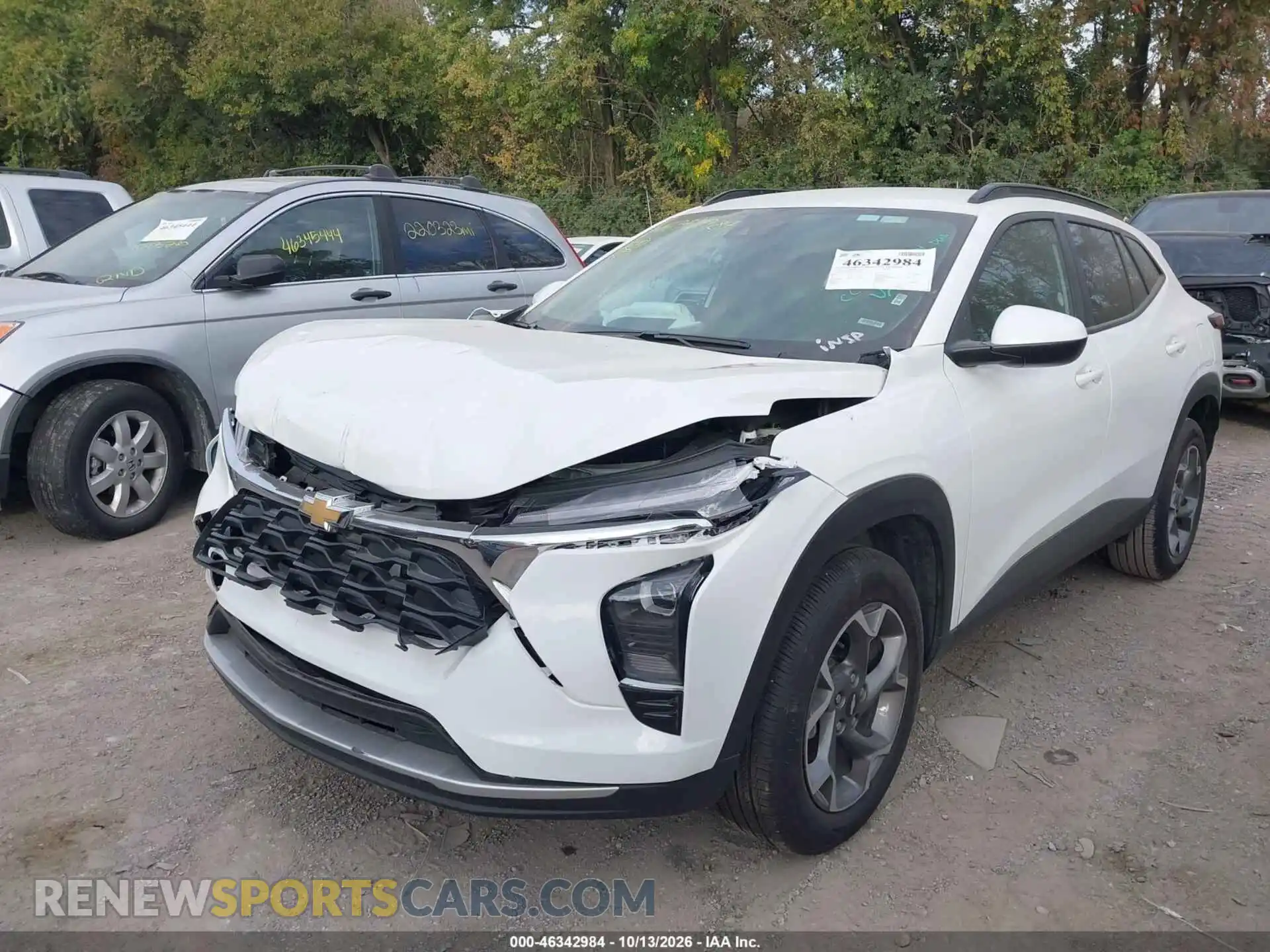2 Photograph of a damaged car KL77LHEP3TC098161 CHEVROLET TRAX 2026