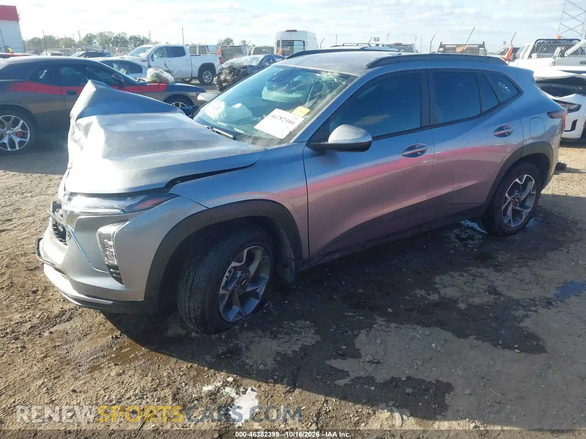 2 fotografías del automóvil dañado KL77LHEP3TC141736 CHEVROLET TRAX 2026