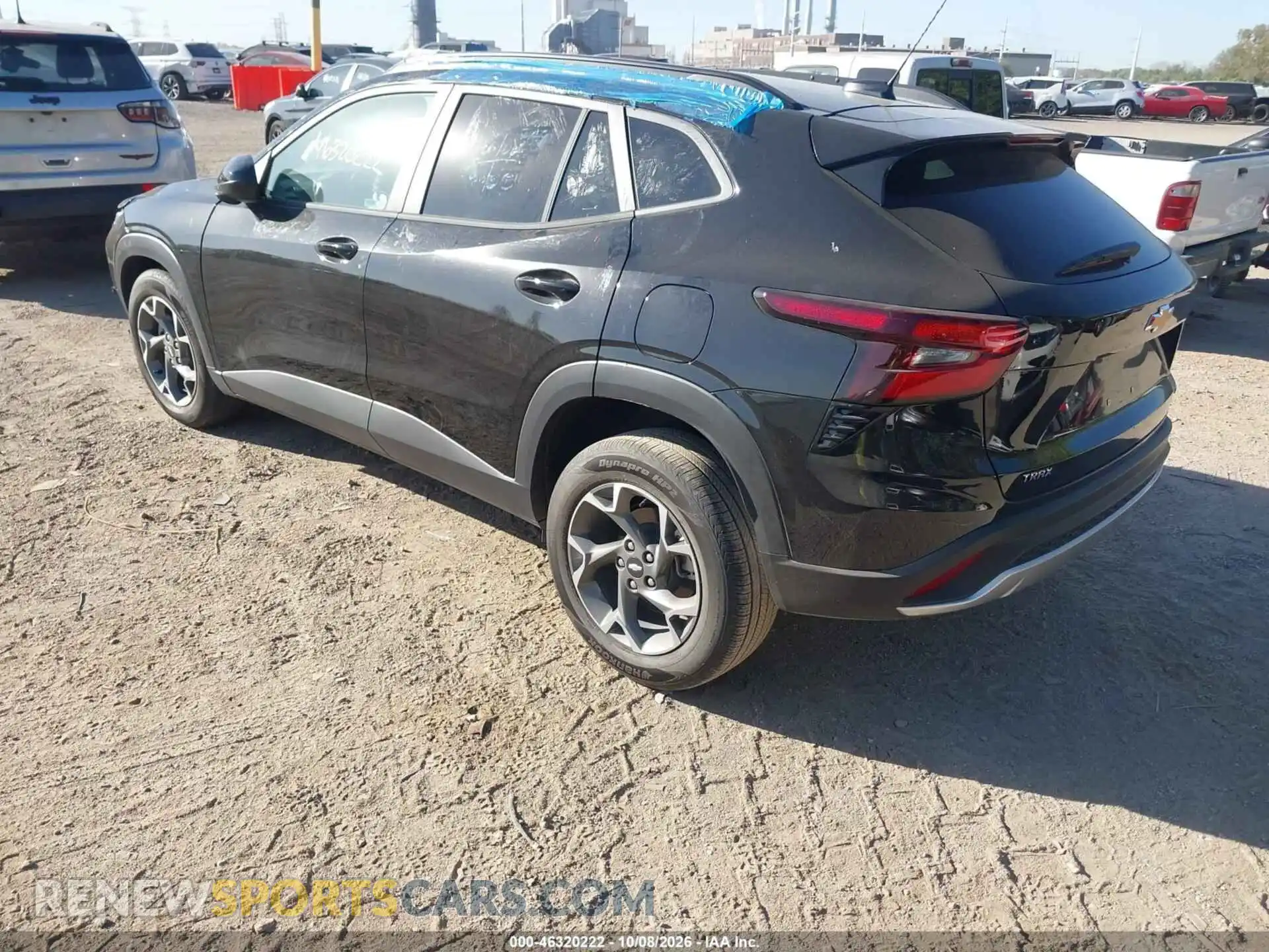 3 fotografías del automóvil dañado KL77LHEP3TC181184 CHEVROLET TRAX 2026