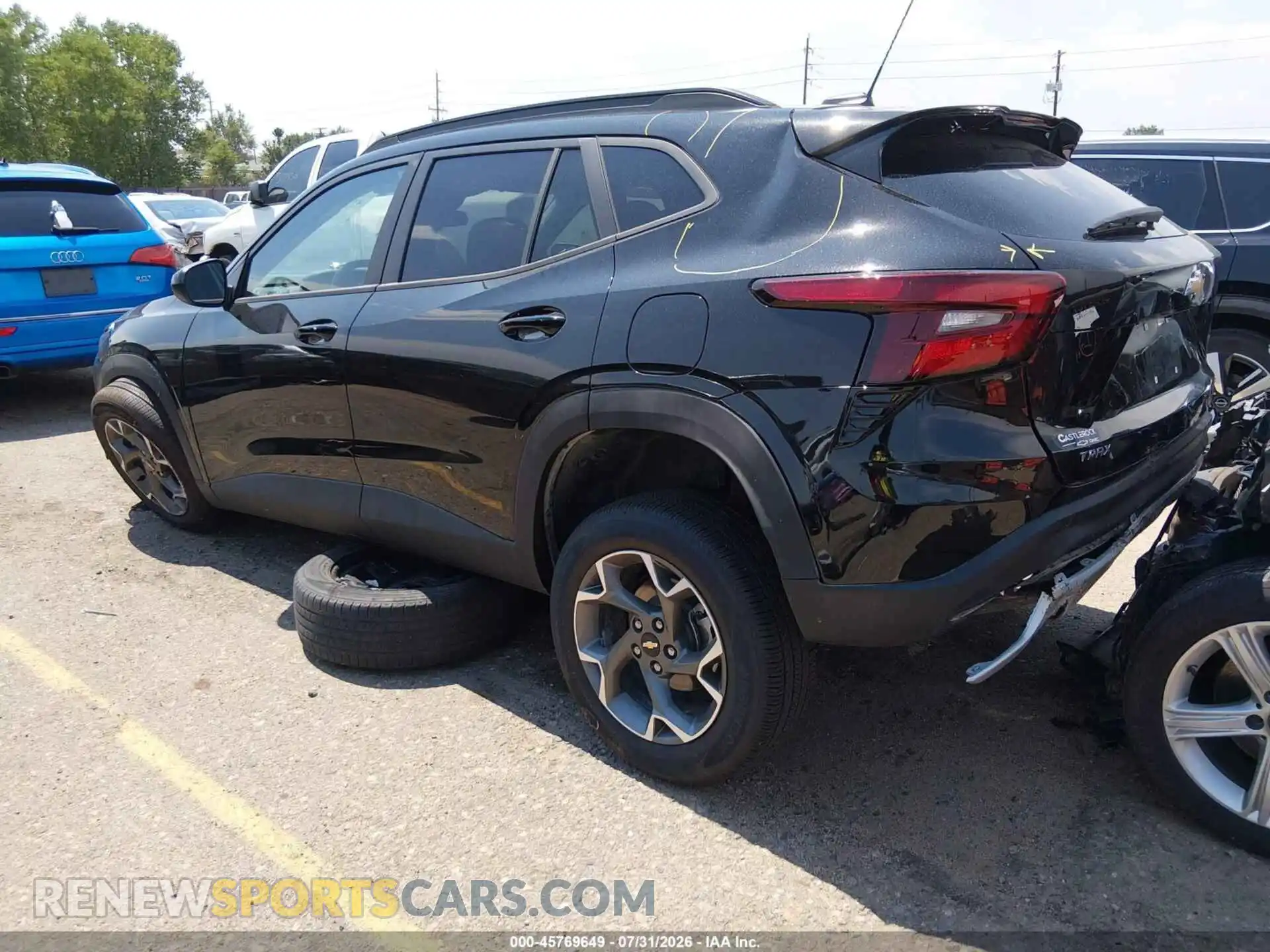 3 Photograph of a damaged car KL77LHEP4TC030208 CHEVROLET TRAX 2026