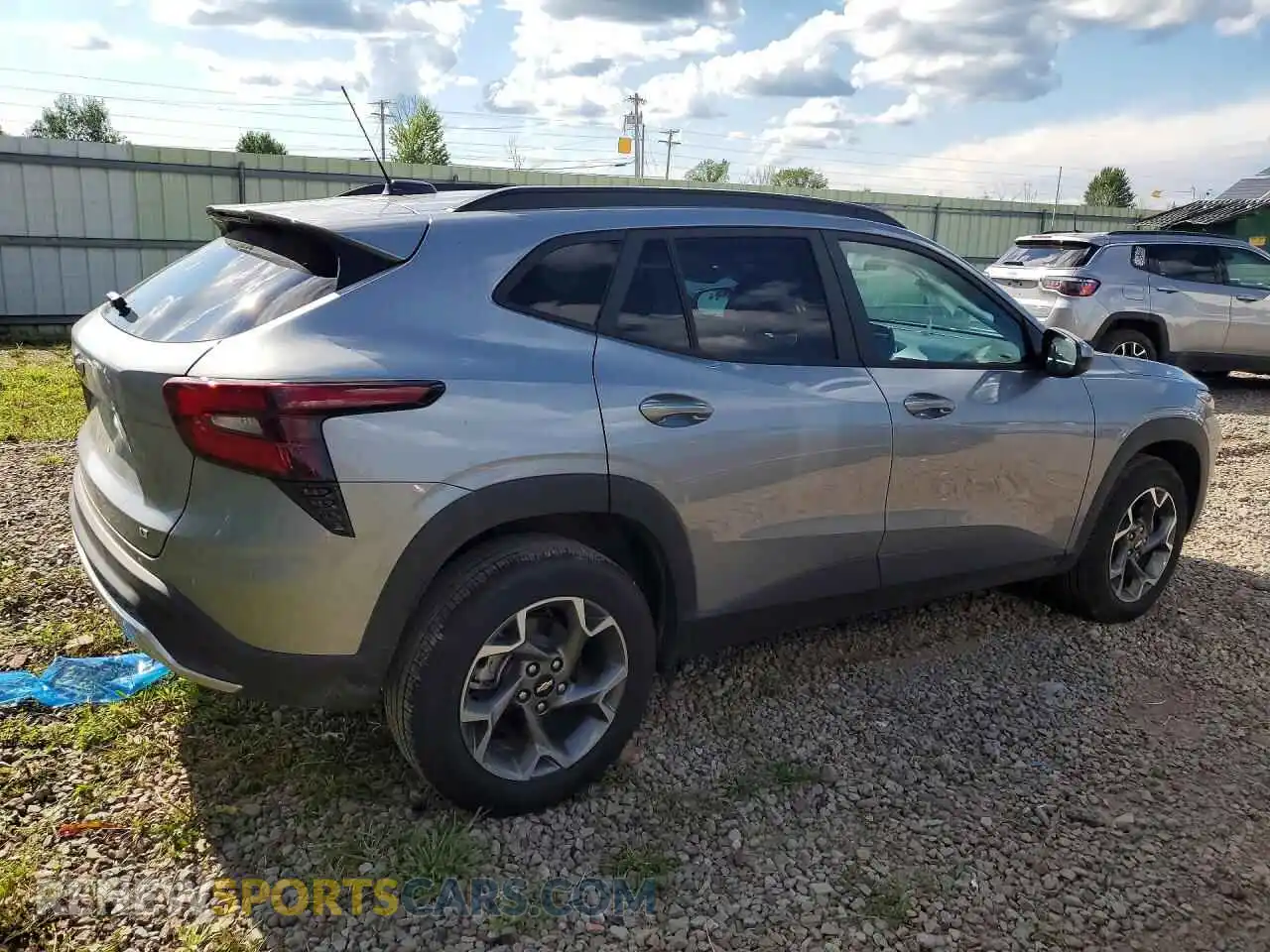 3 fotografías del automóvil dañado KL77LHEP4TC037353 CHEVROLET TRAX 2026