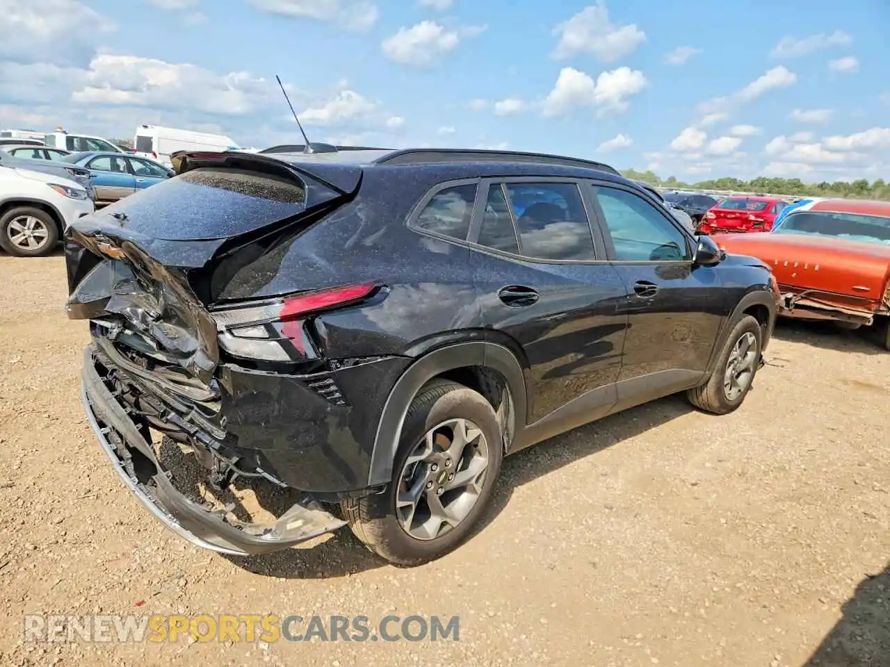 3 Photograph of a damaged car KL77LHEP4TC059207 CHEVROLET TRAX 2026