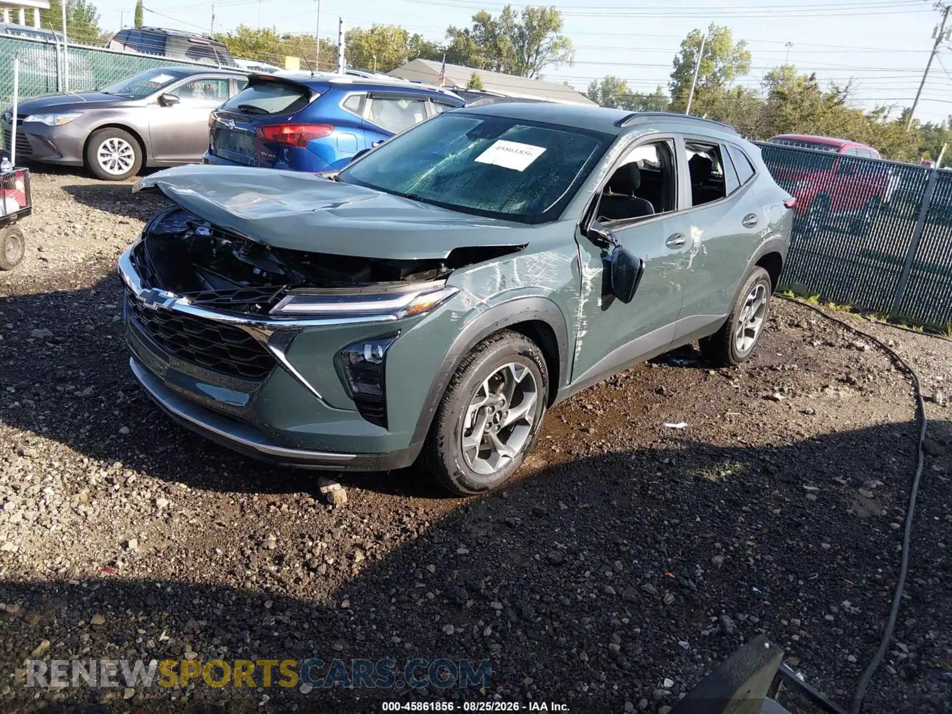 2 fotografías del automóvil dañado KL77LHEP4TC060602 CHEVROLET TRAX 2026