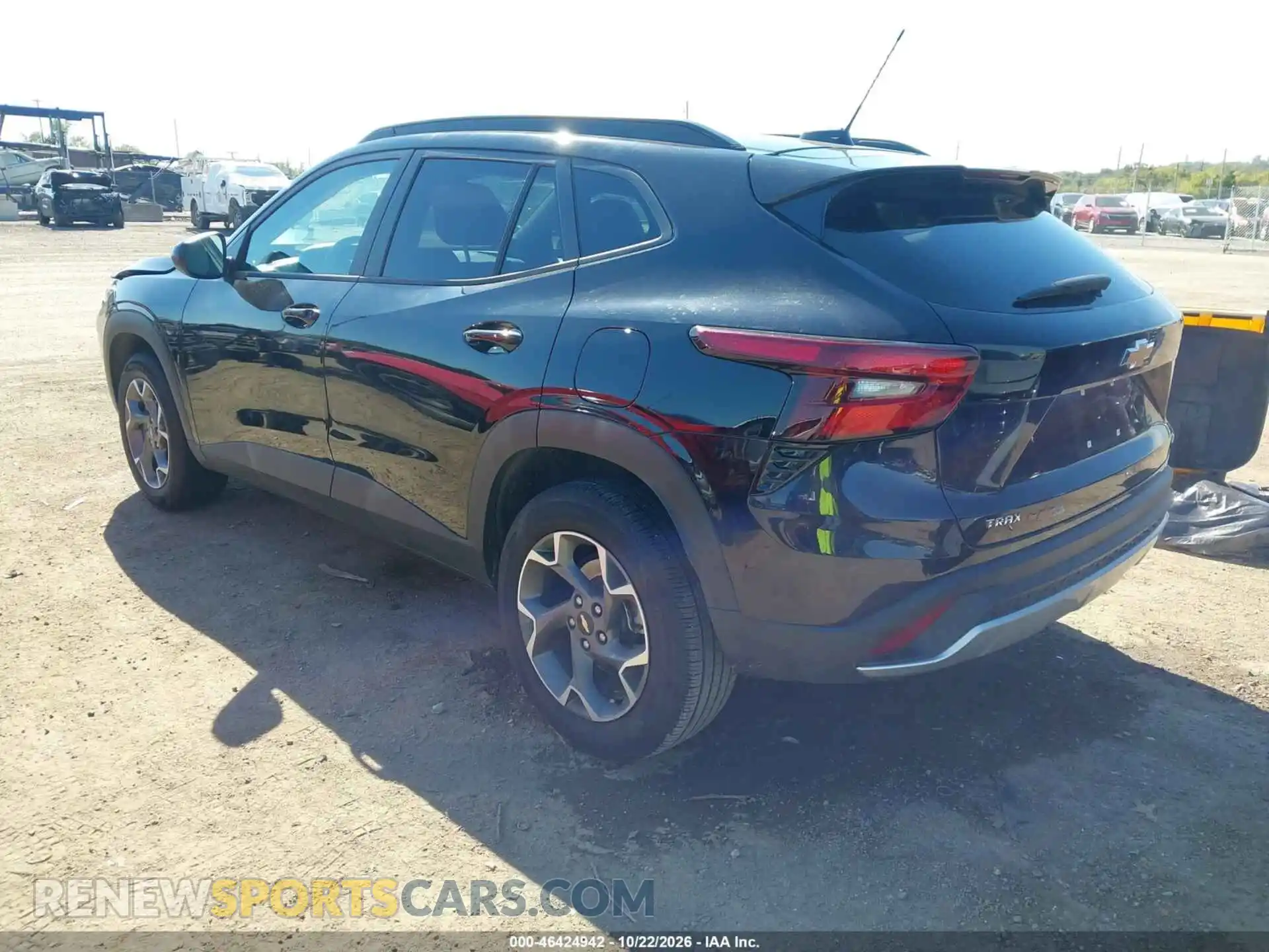 3 fotografías del automóvil dañado KL77LHEP4TC077111 CHEVROLET TRAX 2026