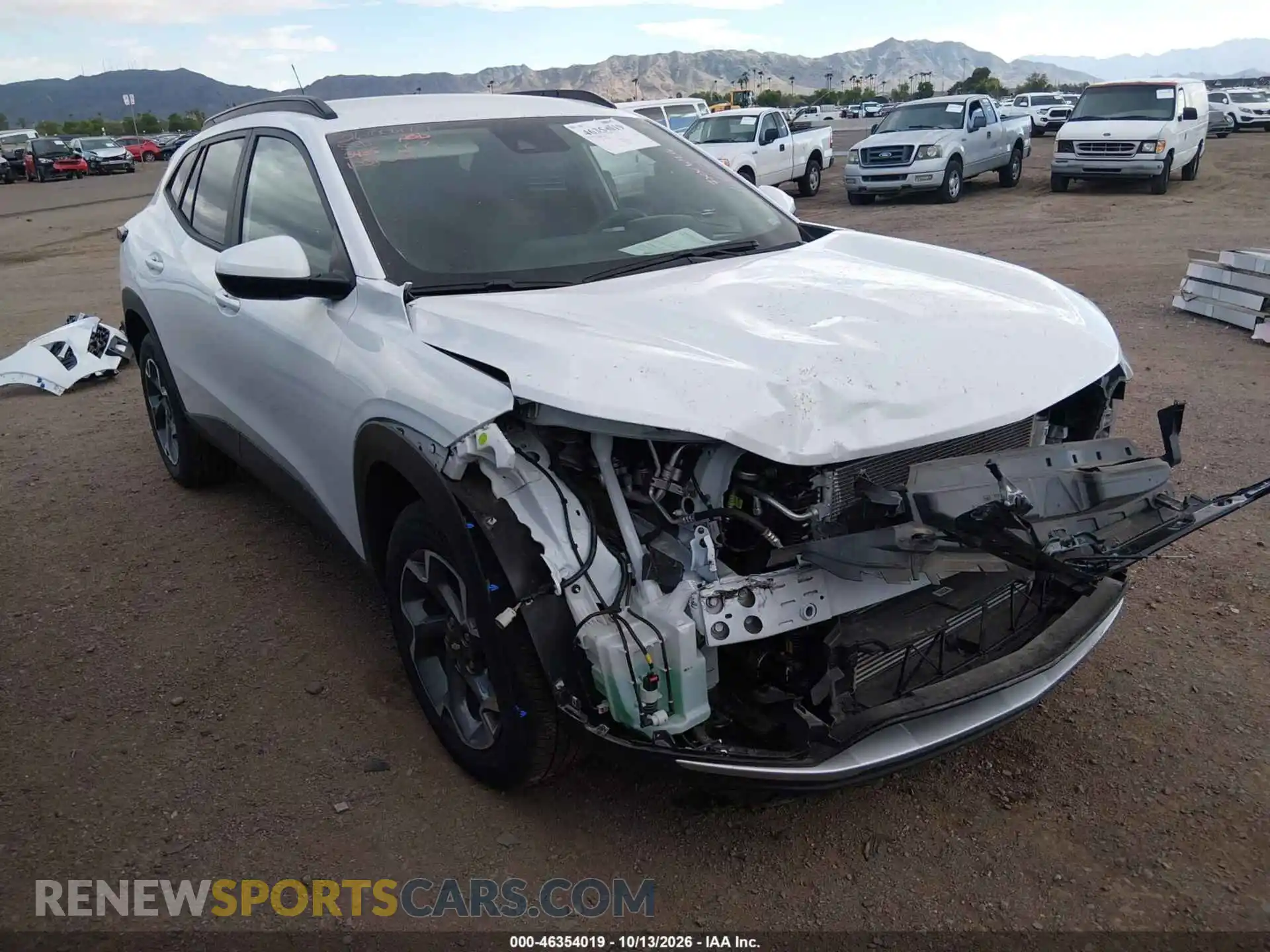 1 Photograph of a damaged car KL77LHEP4TC133435 CHEVROLET TRAX 2026