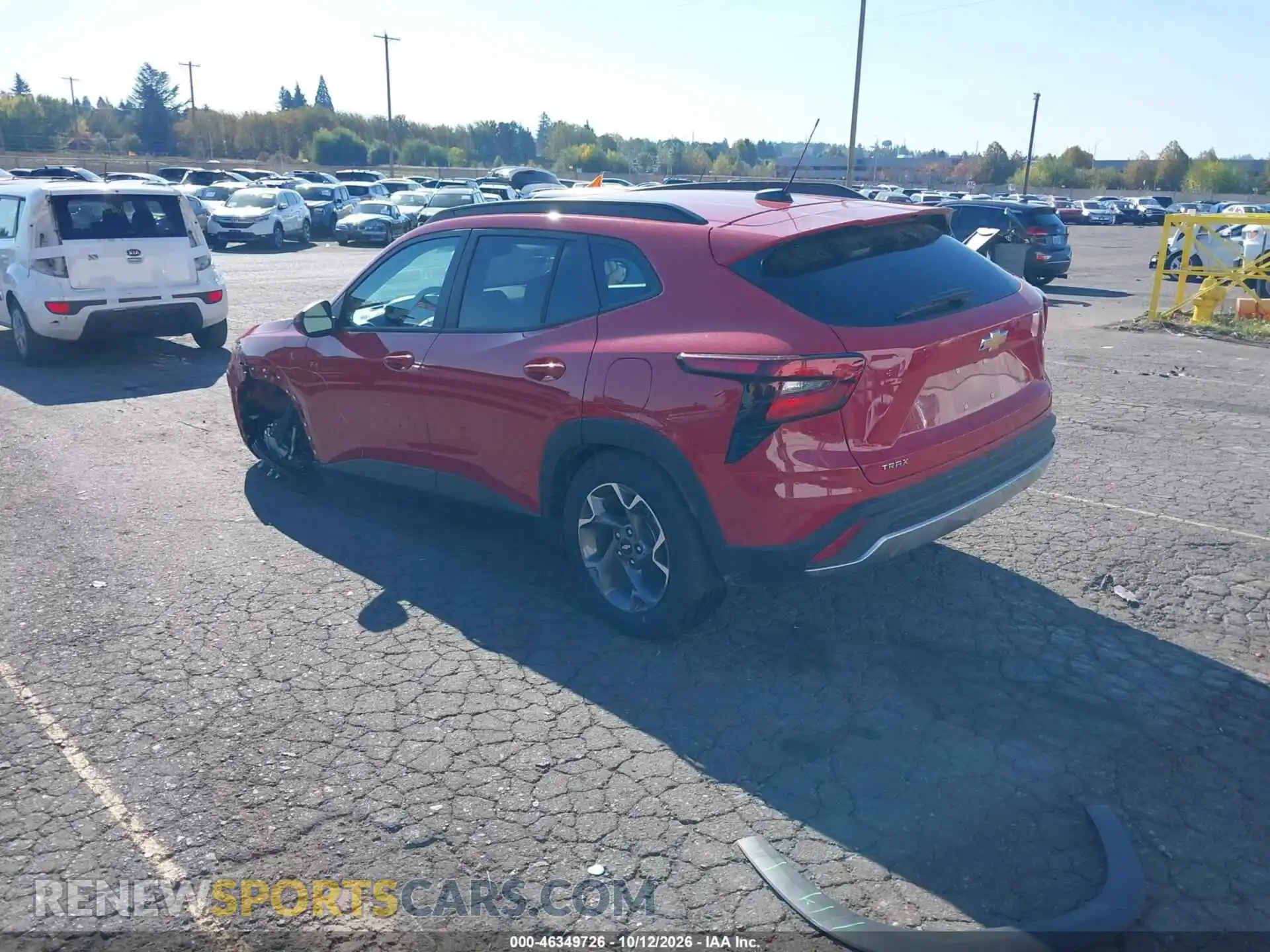 3 Photograph of a damaged car KL77LHEP4TC152082 CHEVROLET TRAX 2026
