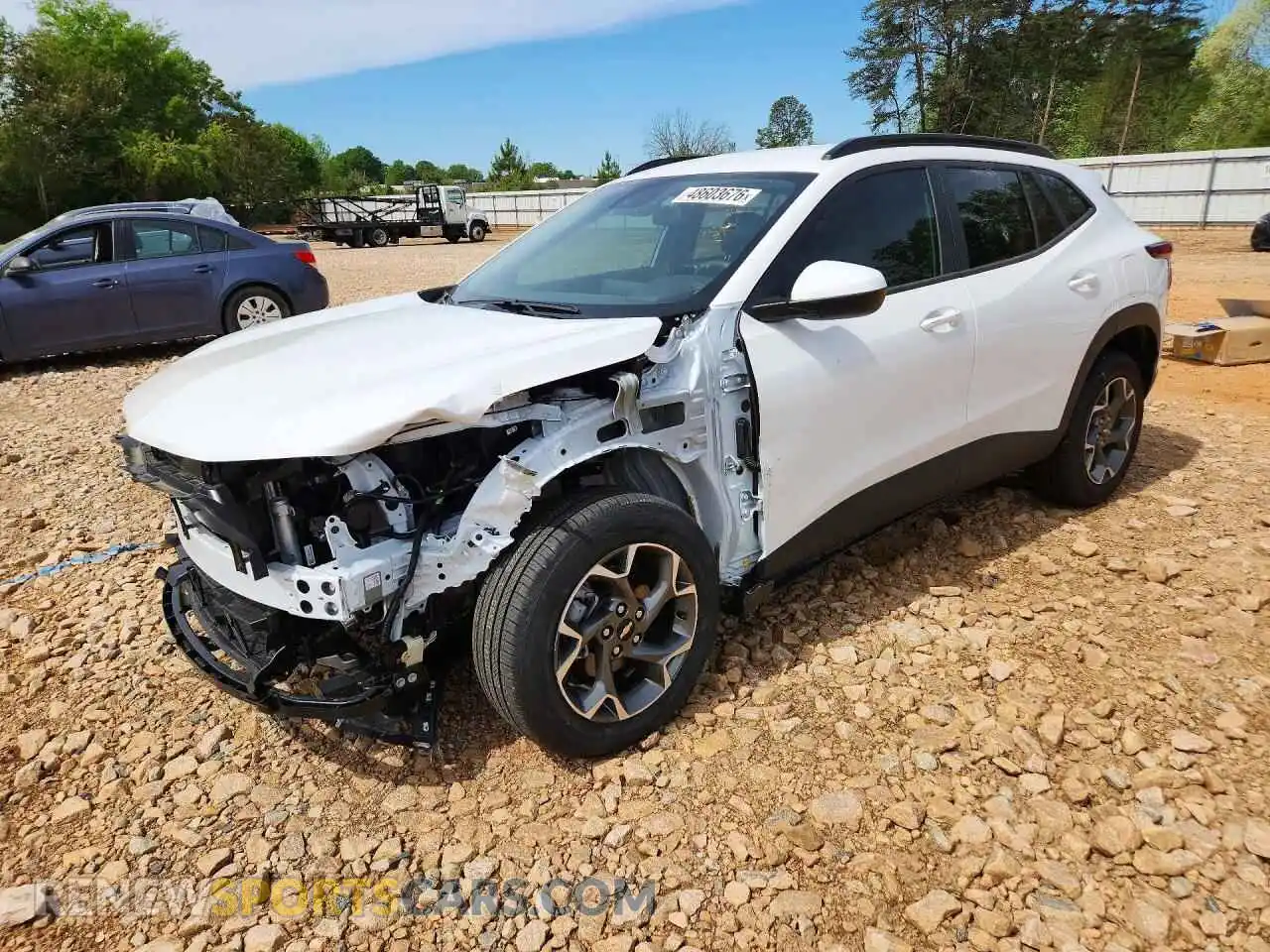 1 Photograph of a damaged car KL77LHEP5TC016270 CHEVROLET TRAX 2026