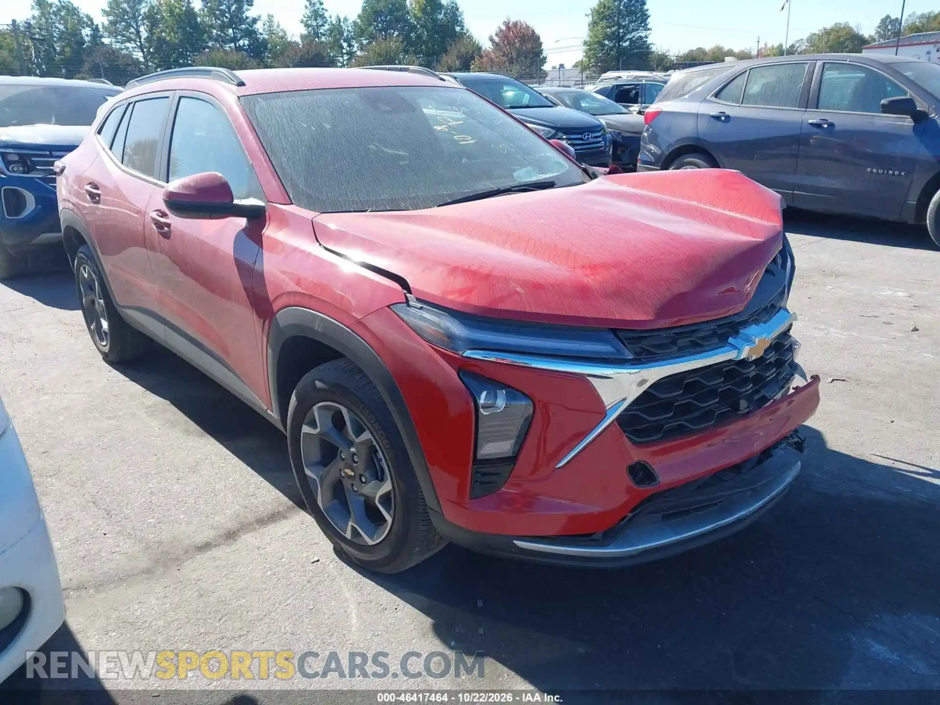 1 Photograph of a damaged car KL77LHEP6TC014544 CHEVROLET TRAX 2026