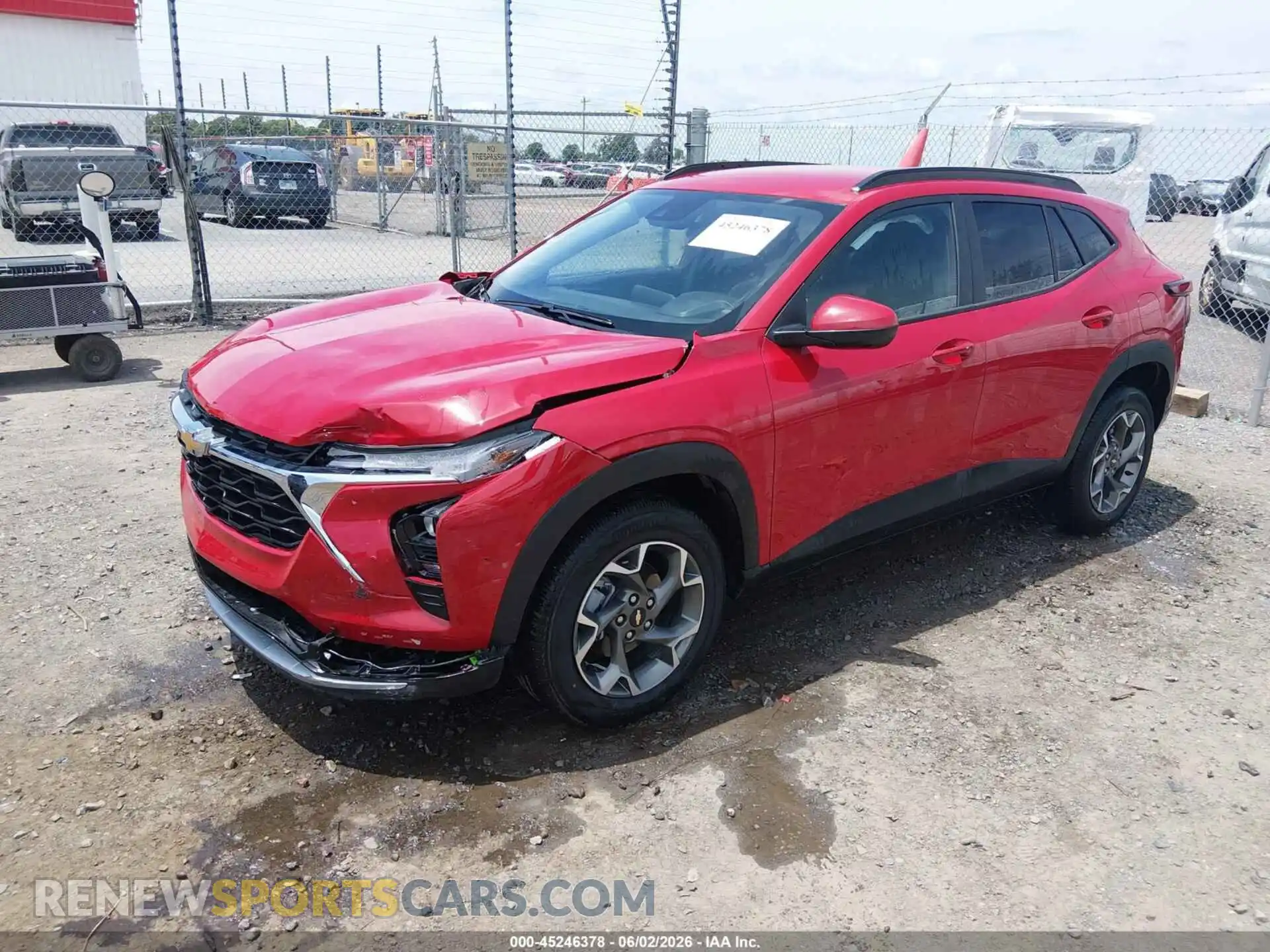2 Photograph of a damaged car KL77LHEP6TC106074 CHEVROLET TRAX 2026