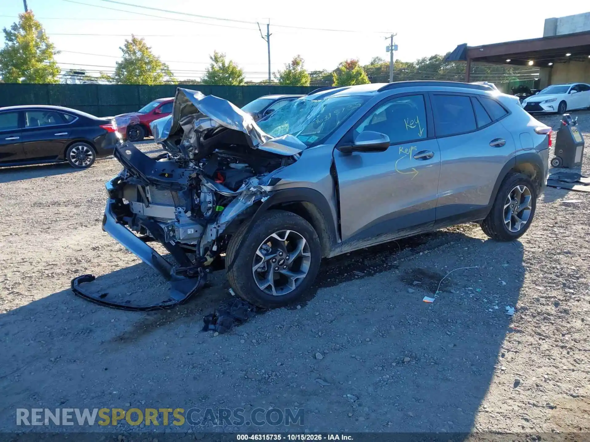 2 Photograph of a damaged car KL77LHEP6TC108990 CHEVROLET TRAX 2026