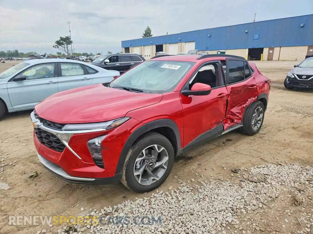 1 fotografías del automóvil dañado KL77LHEP7TC019073 CHEVROLET TRAX 2026