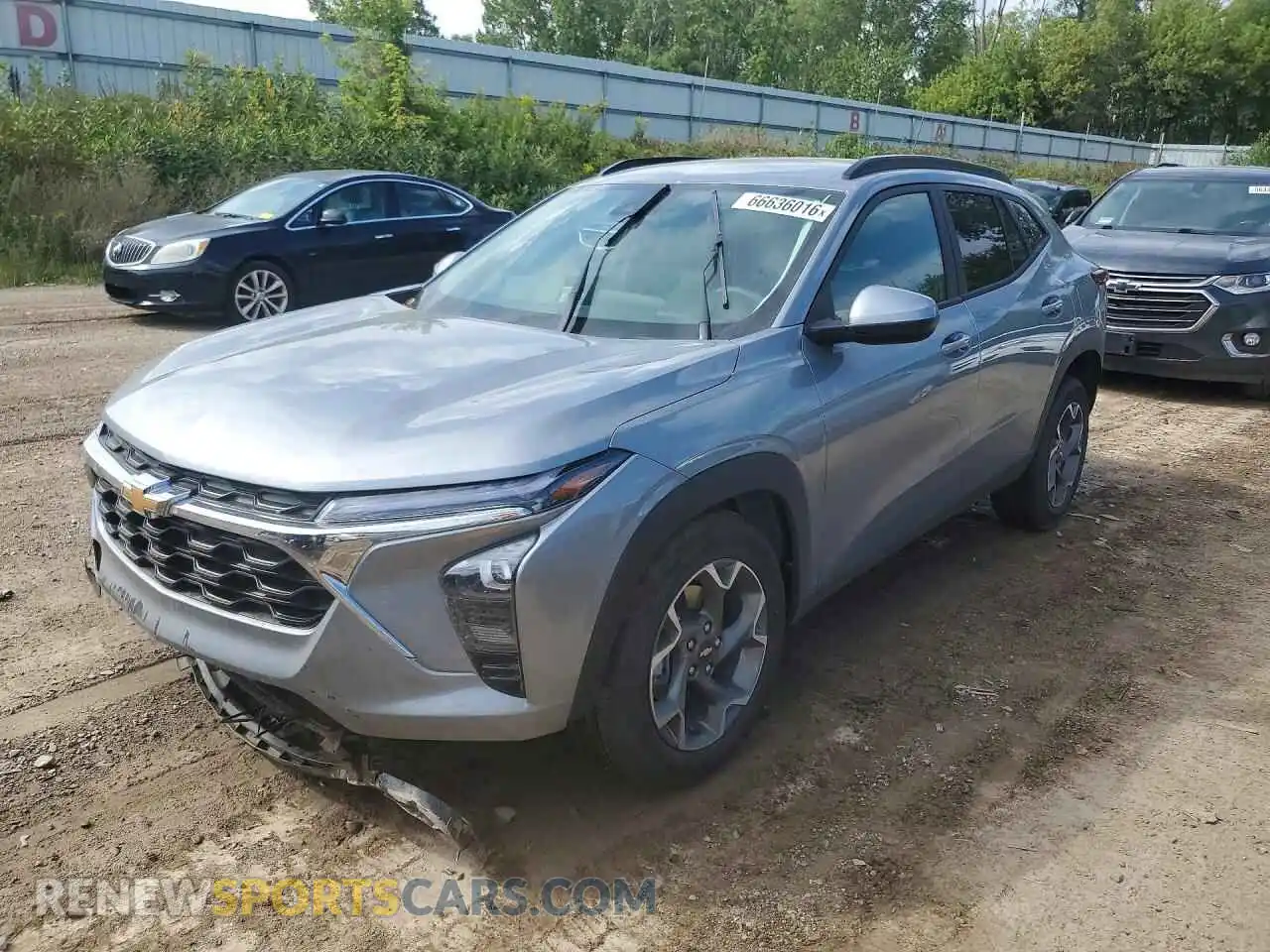 1 Фотография поврежденного автомобиля KL77LHEP7TC112059 CHEVROLET TRAX 2026