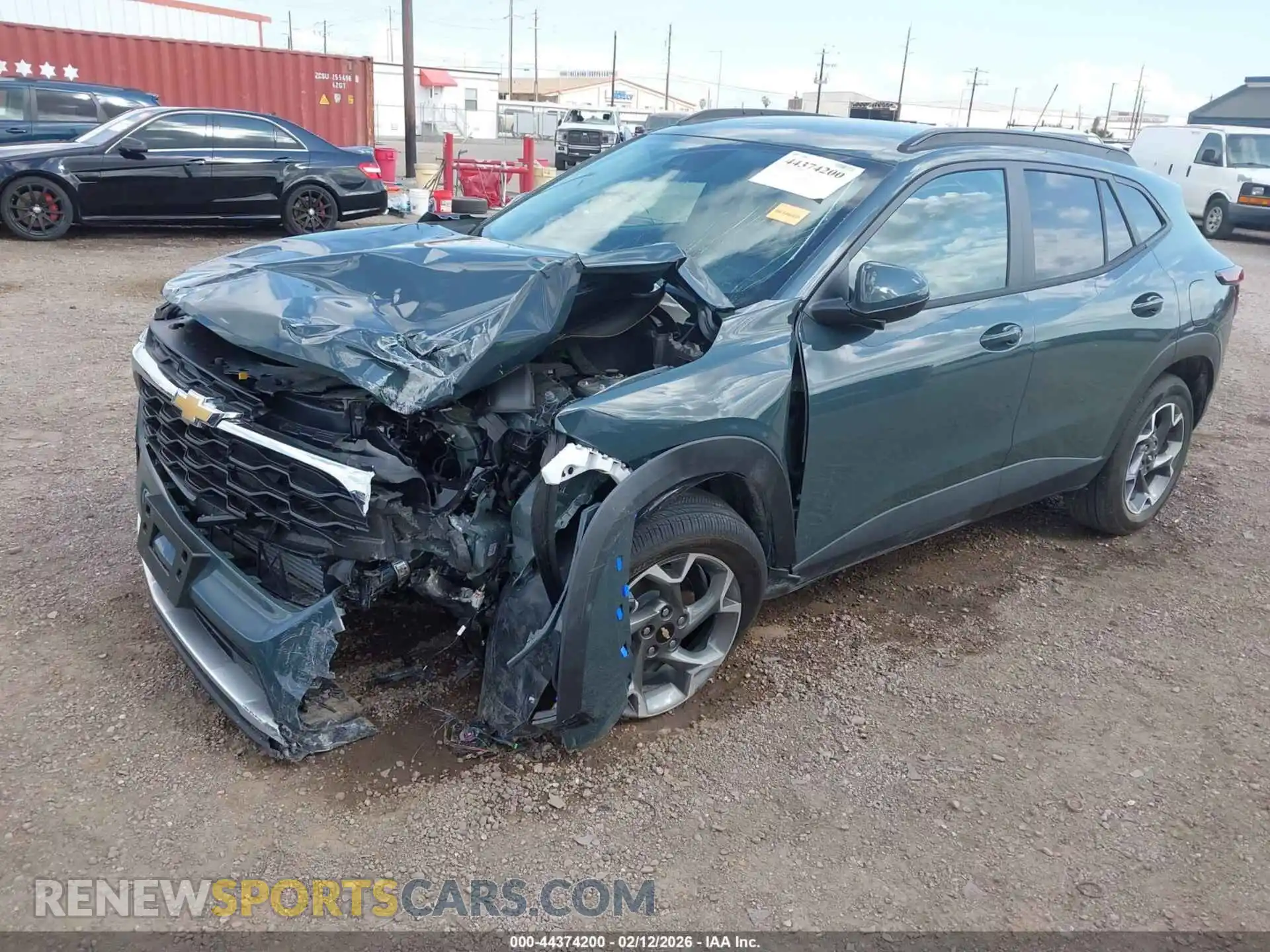 2 Photograph of a damaged car KL77LHEP8TC037453 CHEVROLET TRAX 2026