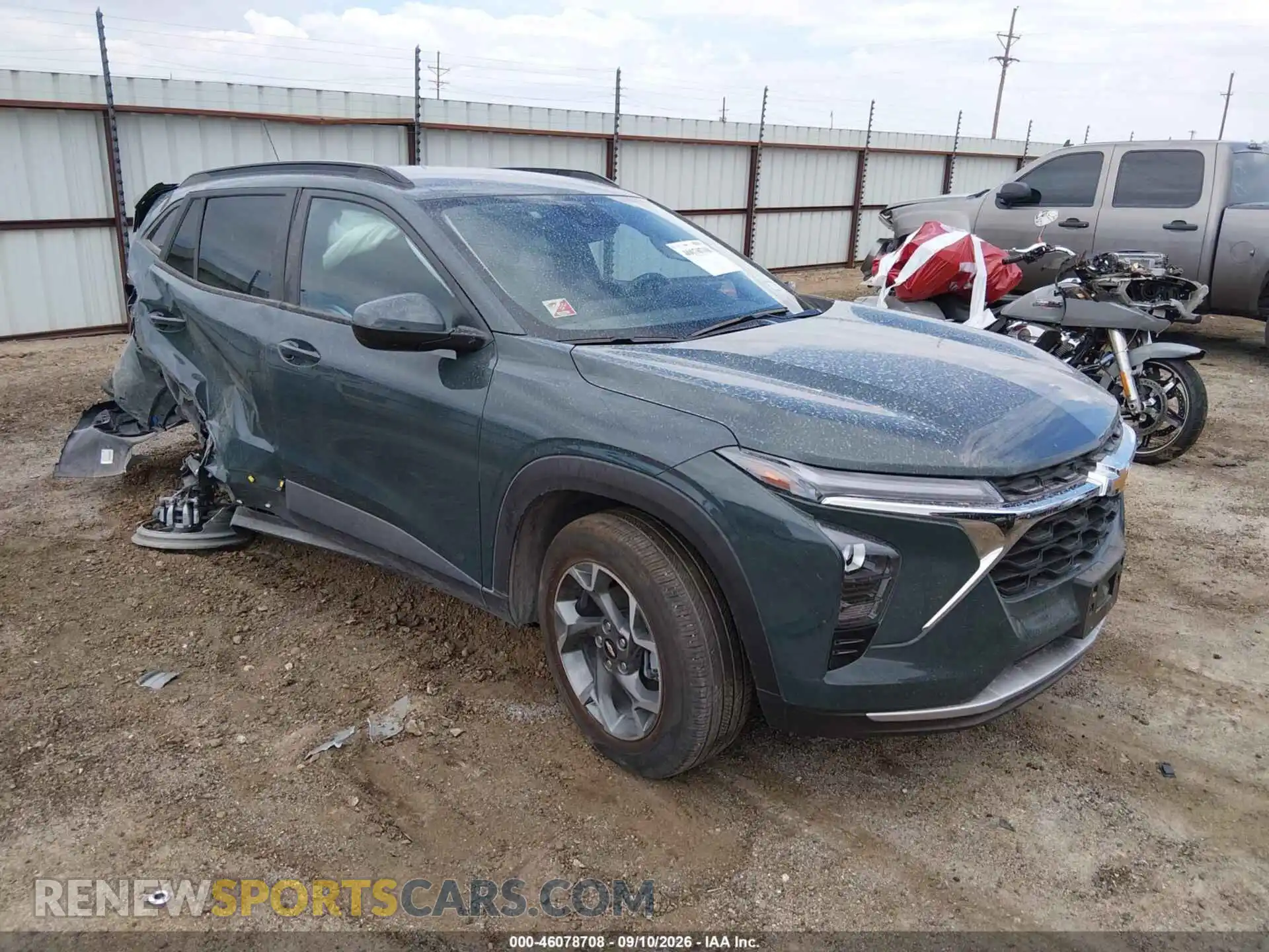 1 Photograph of a damaged car KL77LHEP8TC105041 CHEVROLET TRAX 2026