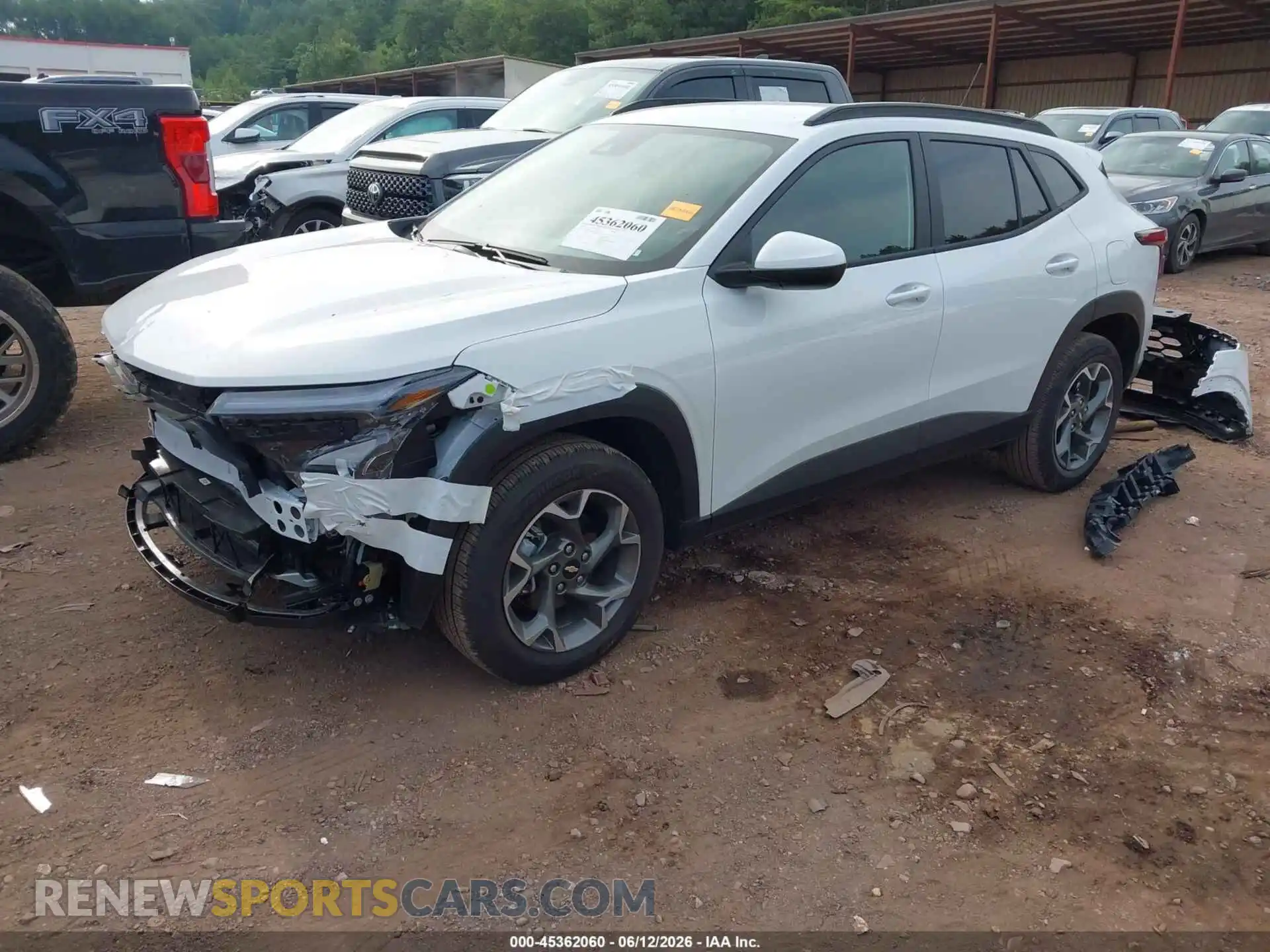 2 Photograph of a damaged car KL77LHEP8TC125788 CHEVROLET TRAX 2026