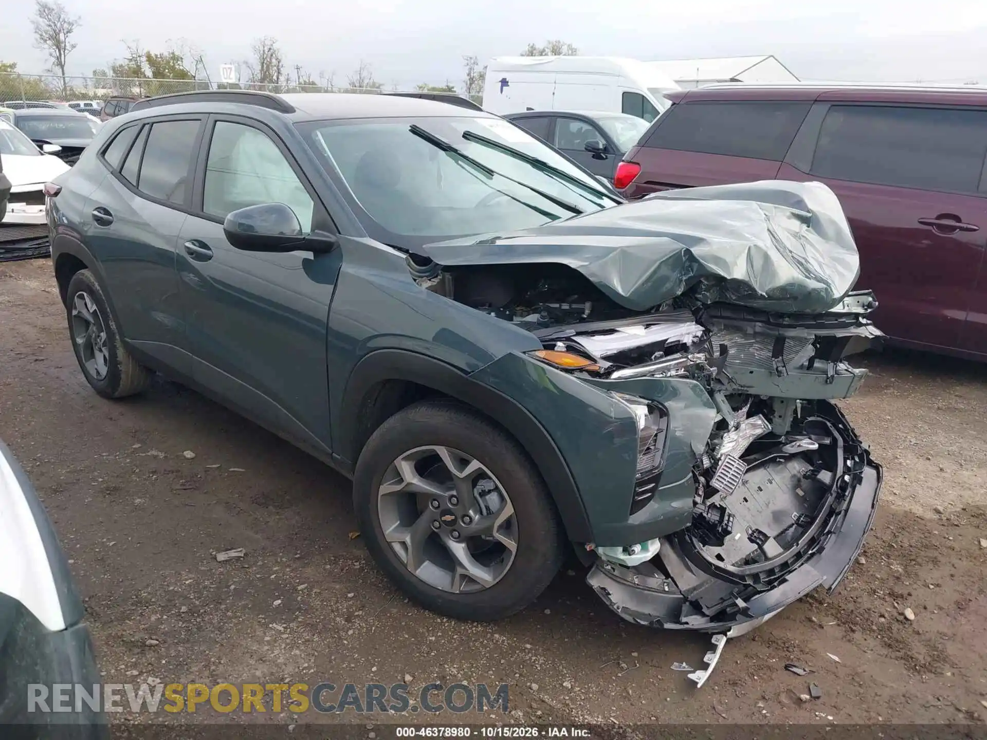 1 Photograph of a damaged car KL77LHEP8TC237751 CHEVROLET TRAX 2026