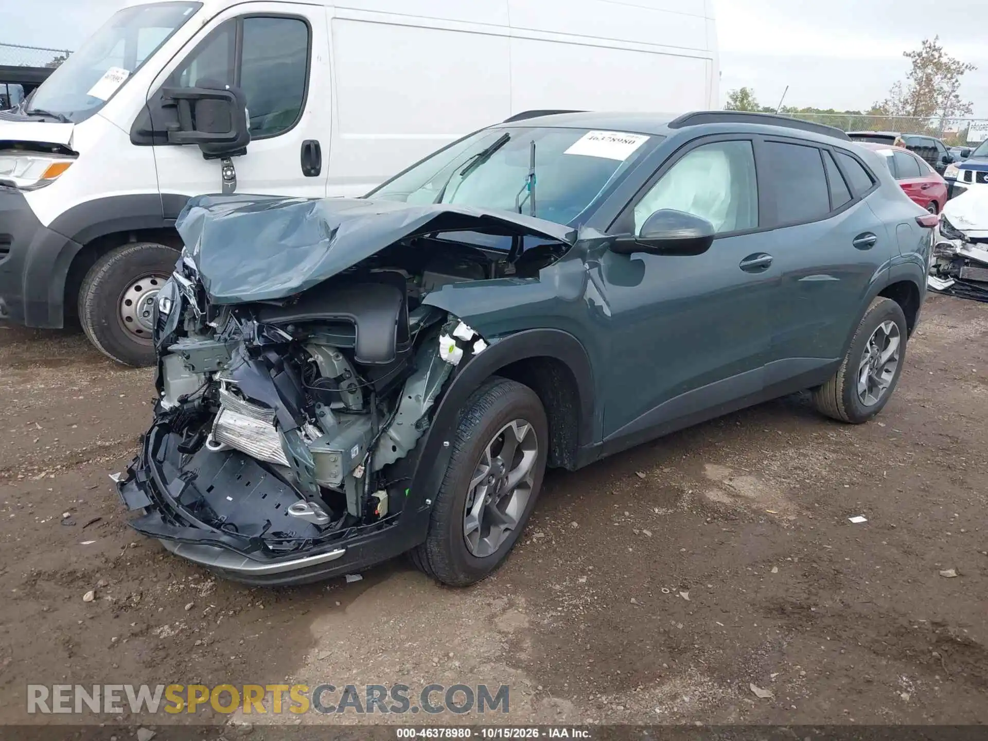 2 Photograph of a damaged car KL77LHEP8TC237751 CHEVROLET TRAX 2026