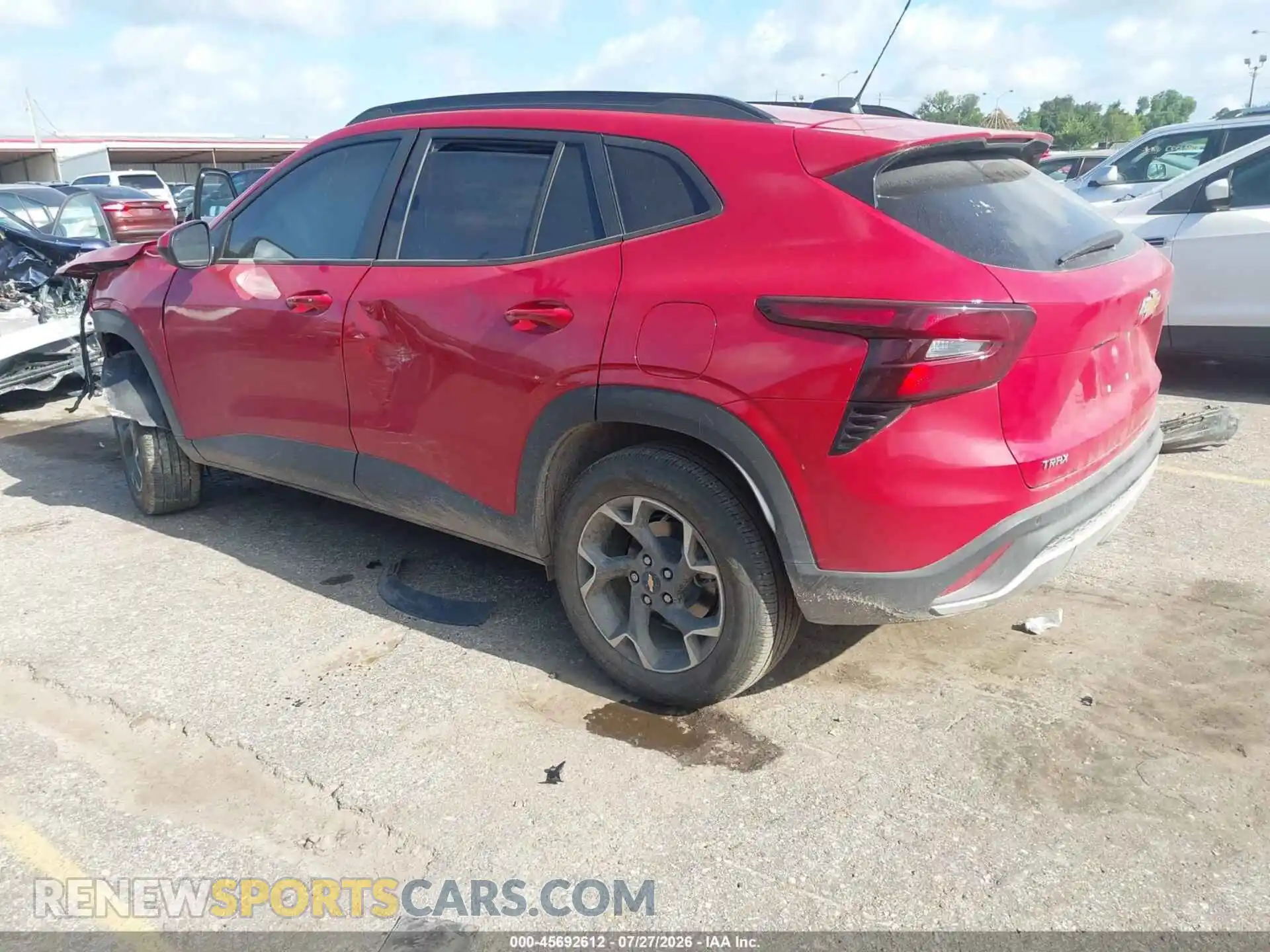 3 Photograph of a damaged car KL77LHEP9TC014280 CHEVROLET TRAX 2026