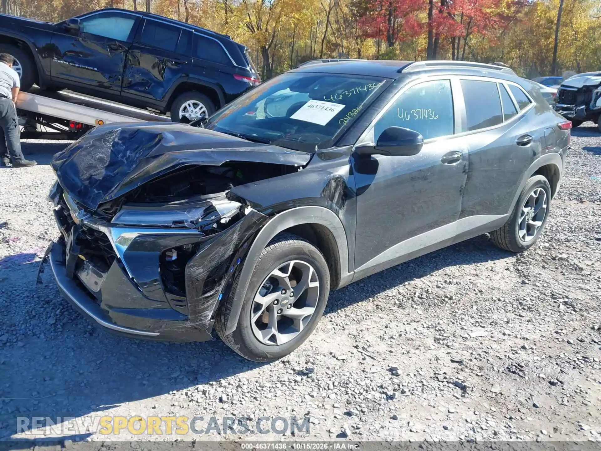 2 fotografías del automóvil dañado KL77LHEP9TC077959 CHEVROLET TRAX 2026