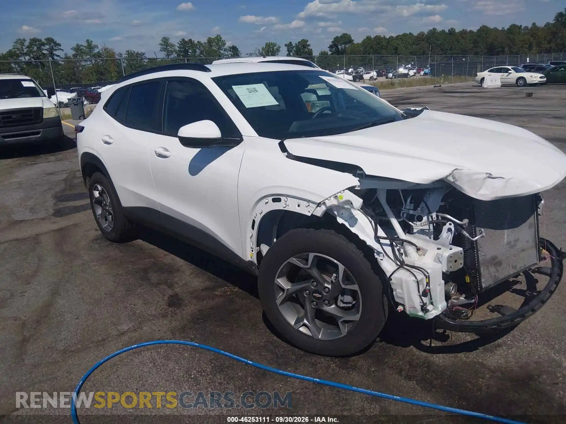 1 Photograph of a damaged car KL77LHEP9TC091019 CHEVROLET TRAX 2026