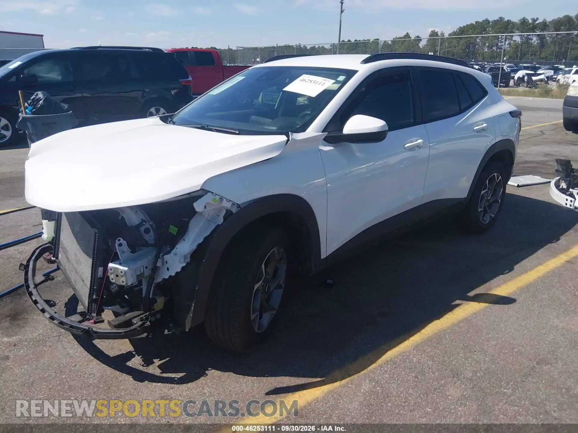 2 Photograph of a damaged car KL77LHEP9TC091019 CHEVROLET TRAX 2026