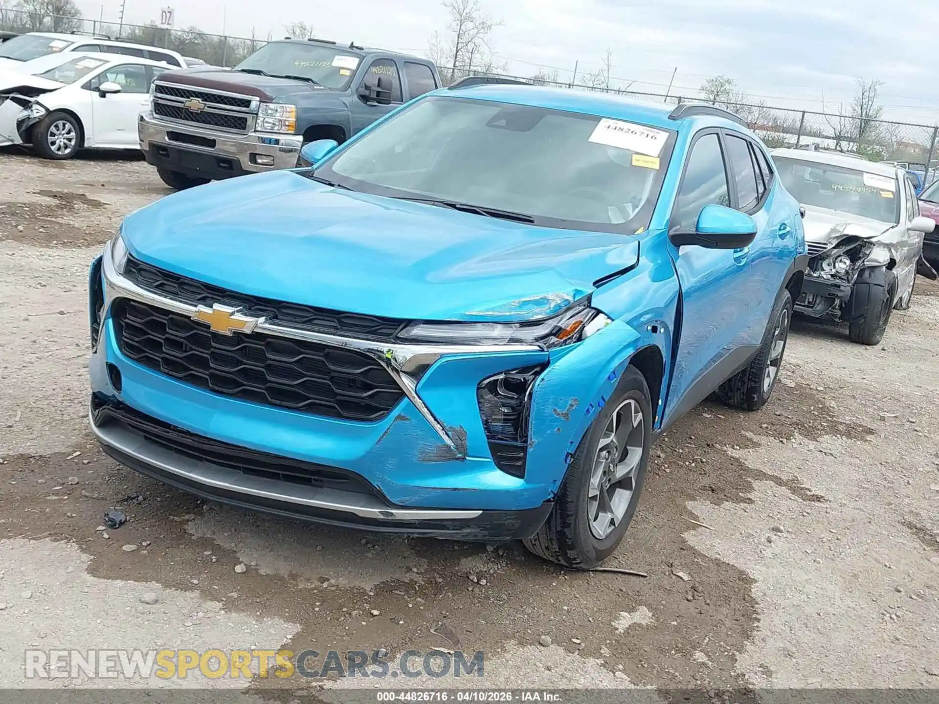 2 Photograph of a damaged car KL77LHEP9TC104058 CHEVROLET TRAX 2026