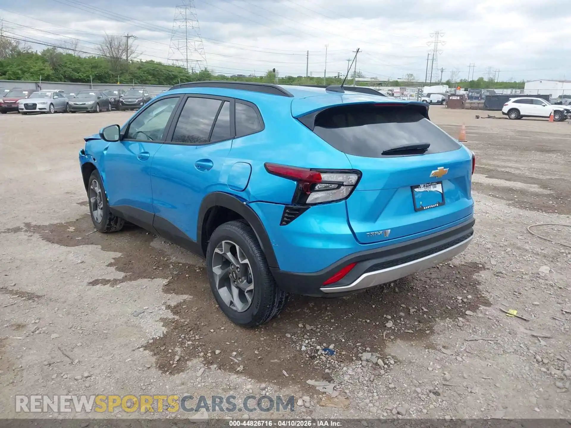 3 Photograph of a damaged car KL77LHEP9TC104058 CHEVROLET TRAX 2026