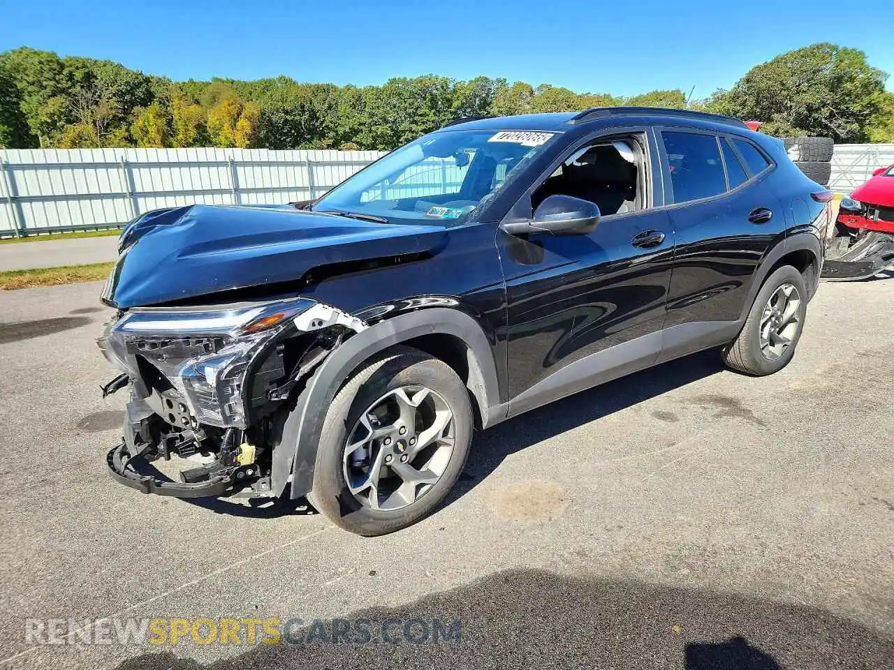 1 Photograph of a damaged car KL77LHEPXTC038622 CHEVROLET TRAX 2026