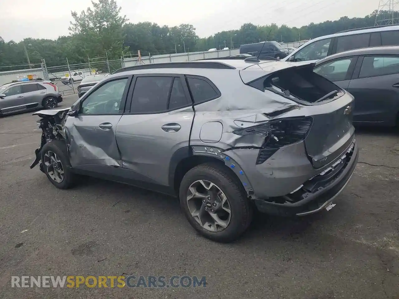 2 Photograph of a damaged car KL77LHEPXTC139773 CHEVROLET TRAX 2026