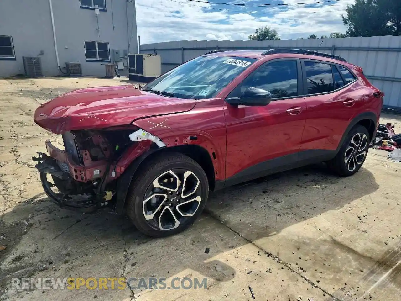 1 Photograph of a damaged car KL77LJEP0TC092633 CHEVROLET TRAX 2026