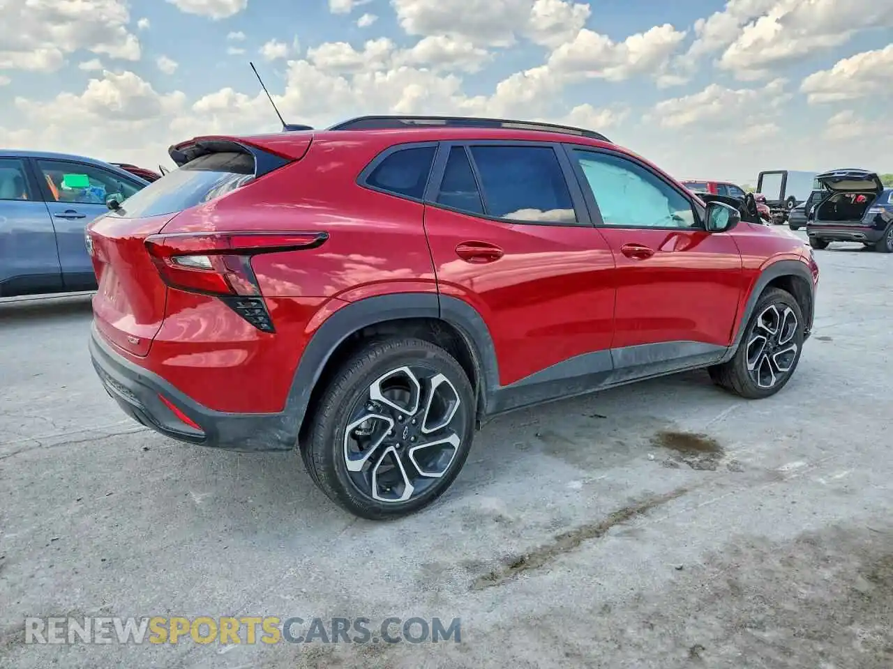 3 fotografías del automóvil dañado KL77LJEP4TC019586 CHEVROLET TRAX 2026