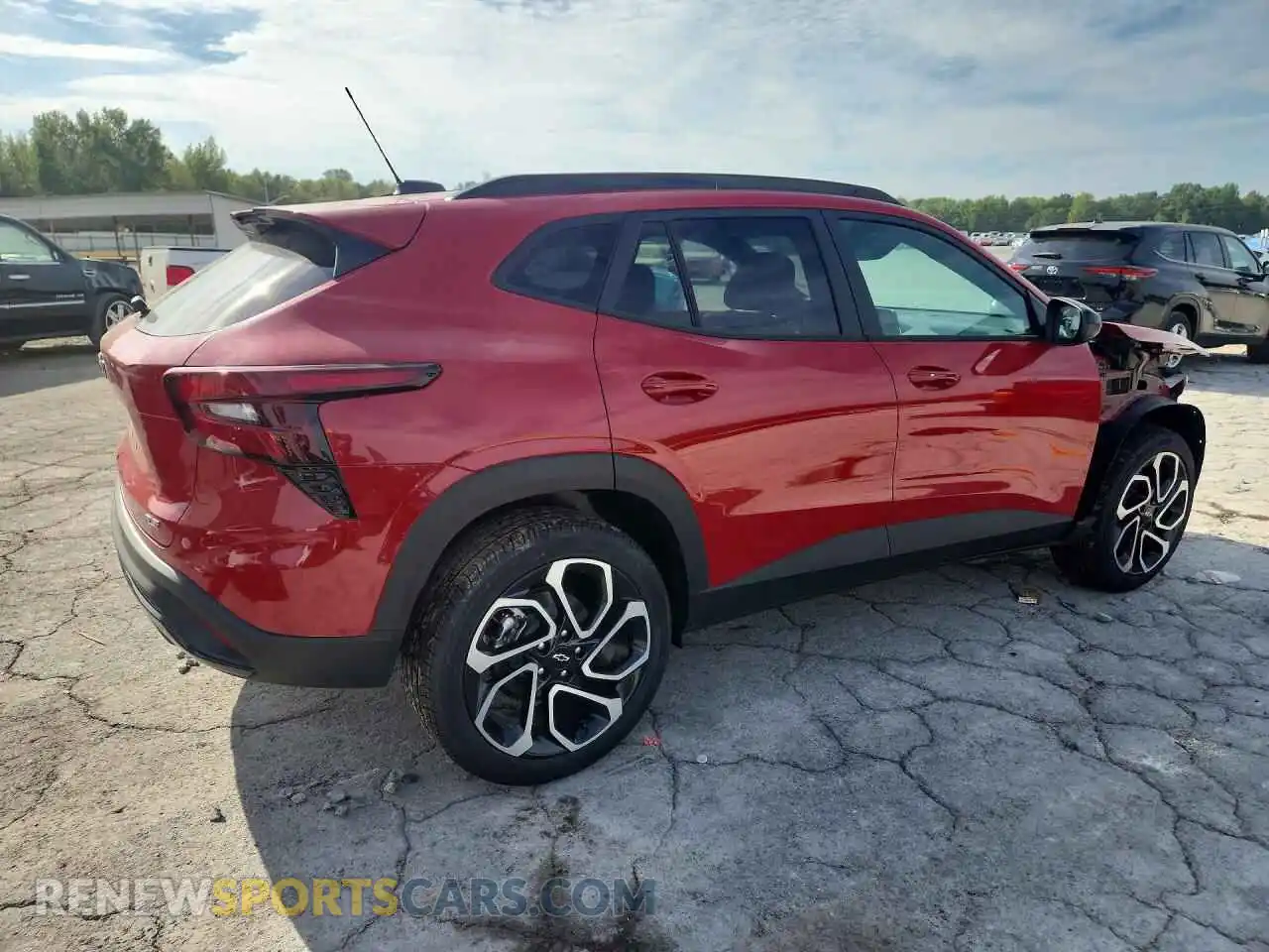 3 fotografías del automóvil dañado KL77LJEP4TC217293 CHEVROLET TRAX 2026