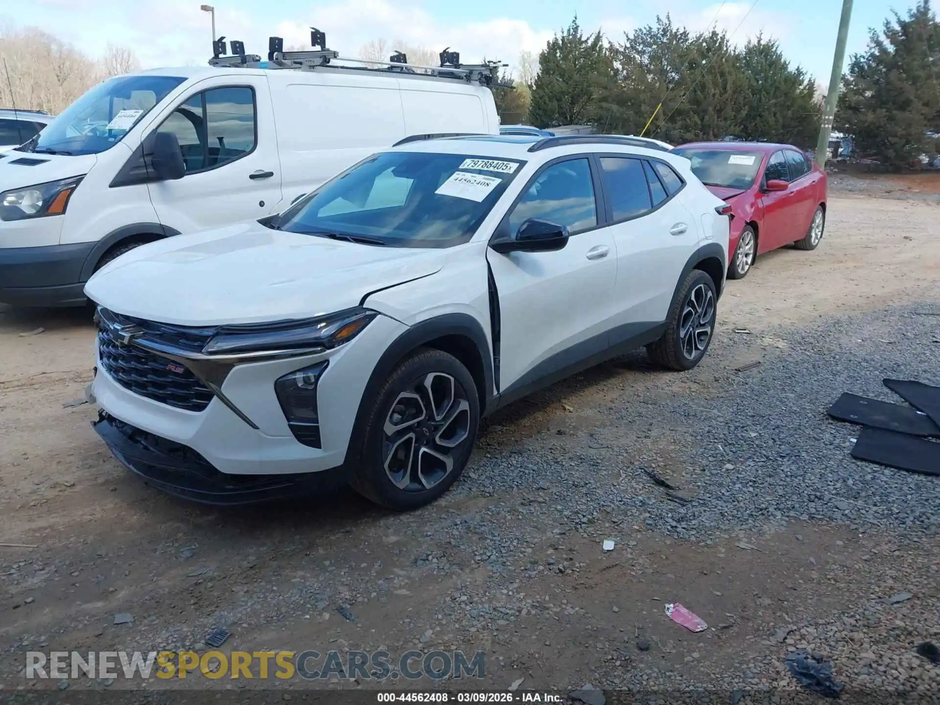 2 Photograph of a damaged car KL77LJEP5TC085452 CHEVROLET TRAX 2026