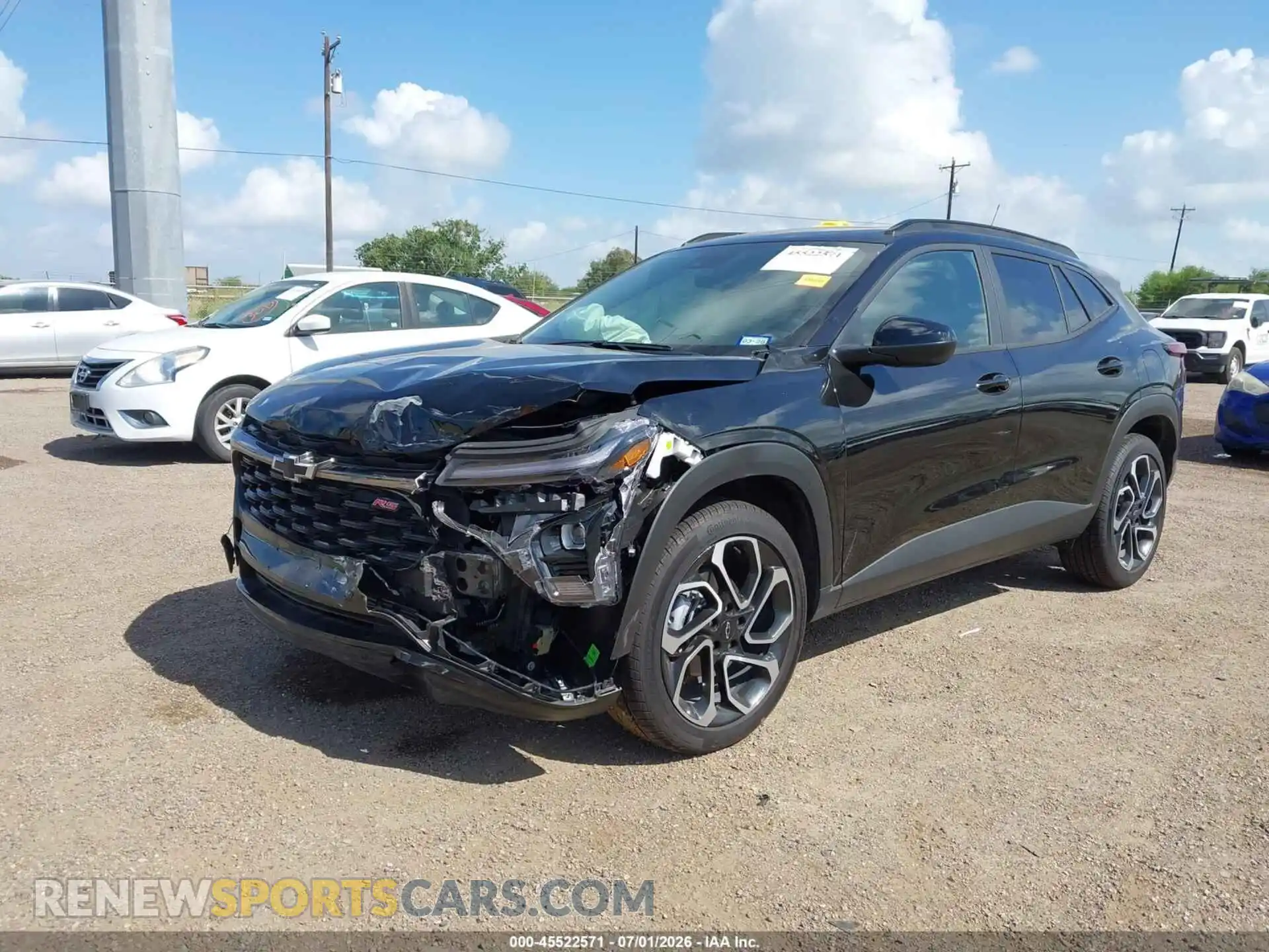 2 Photograph of a damaged car KL77LJEP5TC110527 CHEVROLET TRAX 2026
