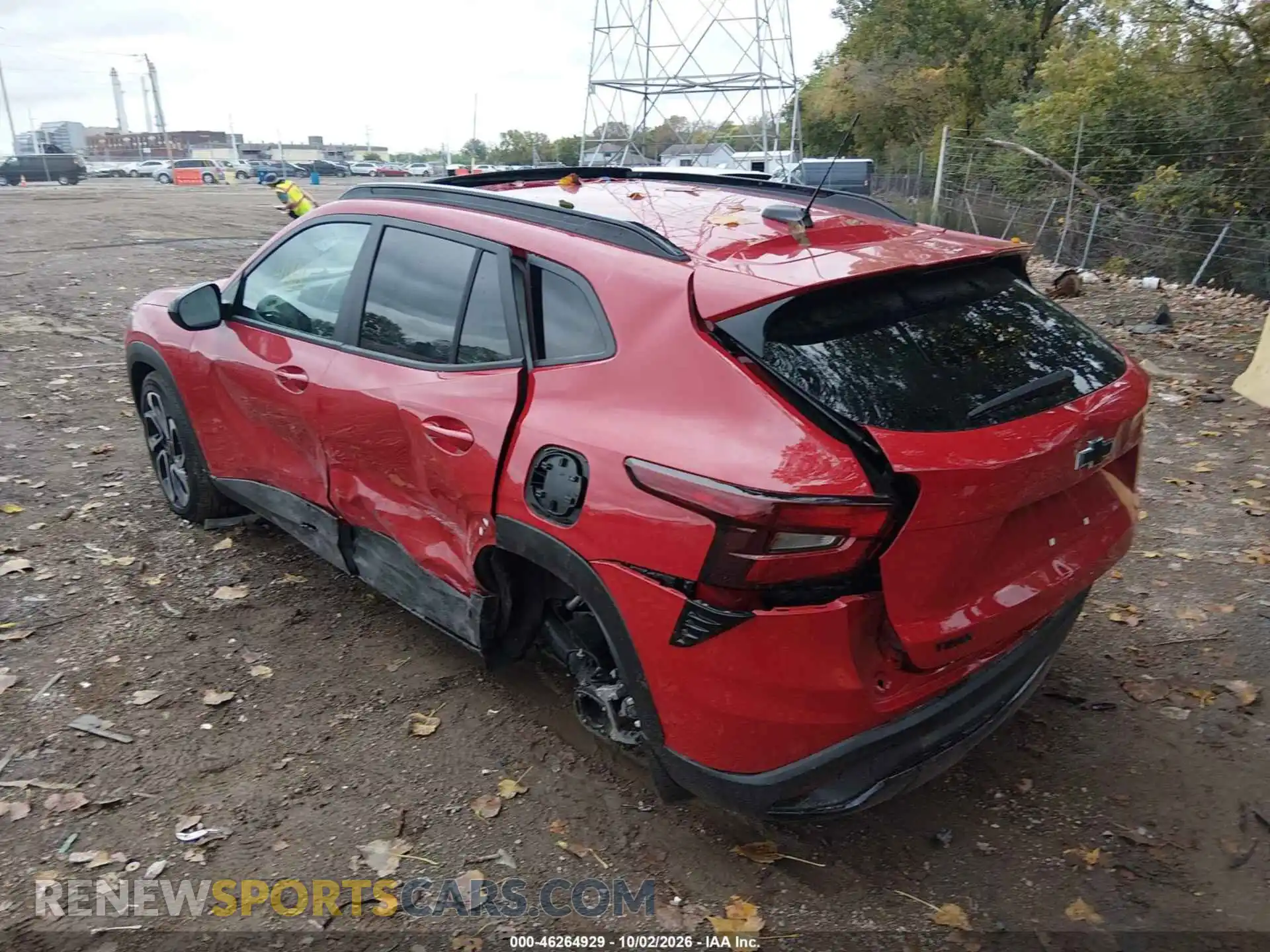 3 fotografías del automóvil dañado KL77LJEP5TC135380 CHEVROLET TRAX 2026