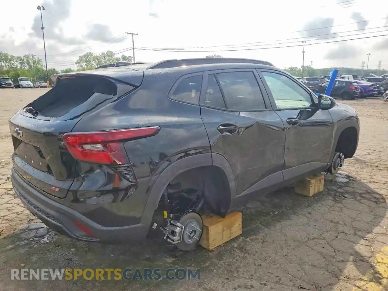 3 Photograph of a damaged car KL77LJEP6TC140197 CHEVROLET TRAX 2026