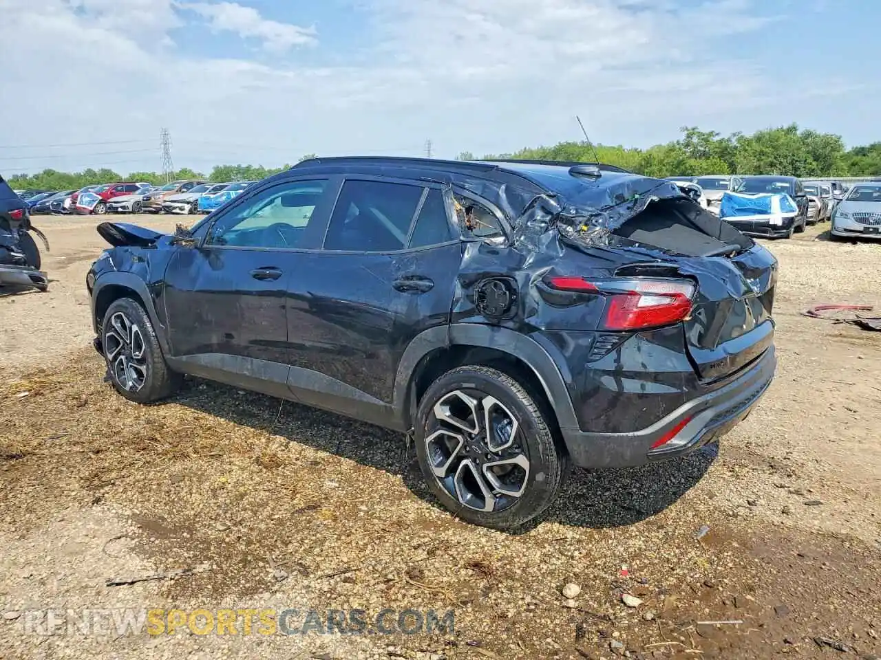 2 fotografías del automóvil dañado KL77LJEP6TC190548 CHEVROLET TRAX 2026