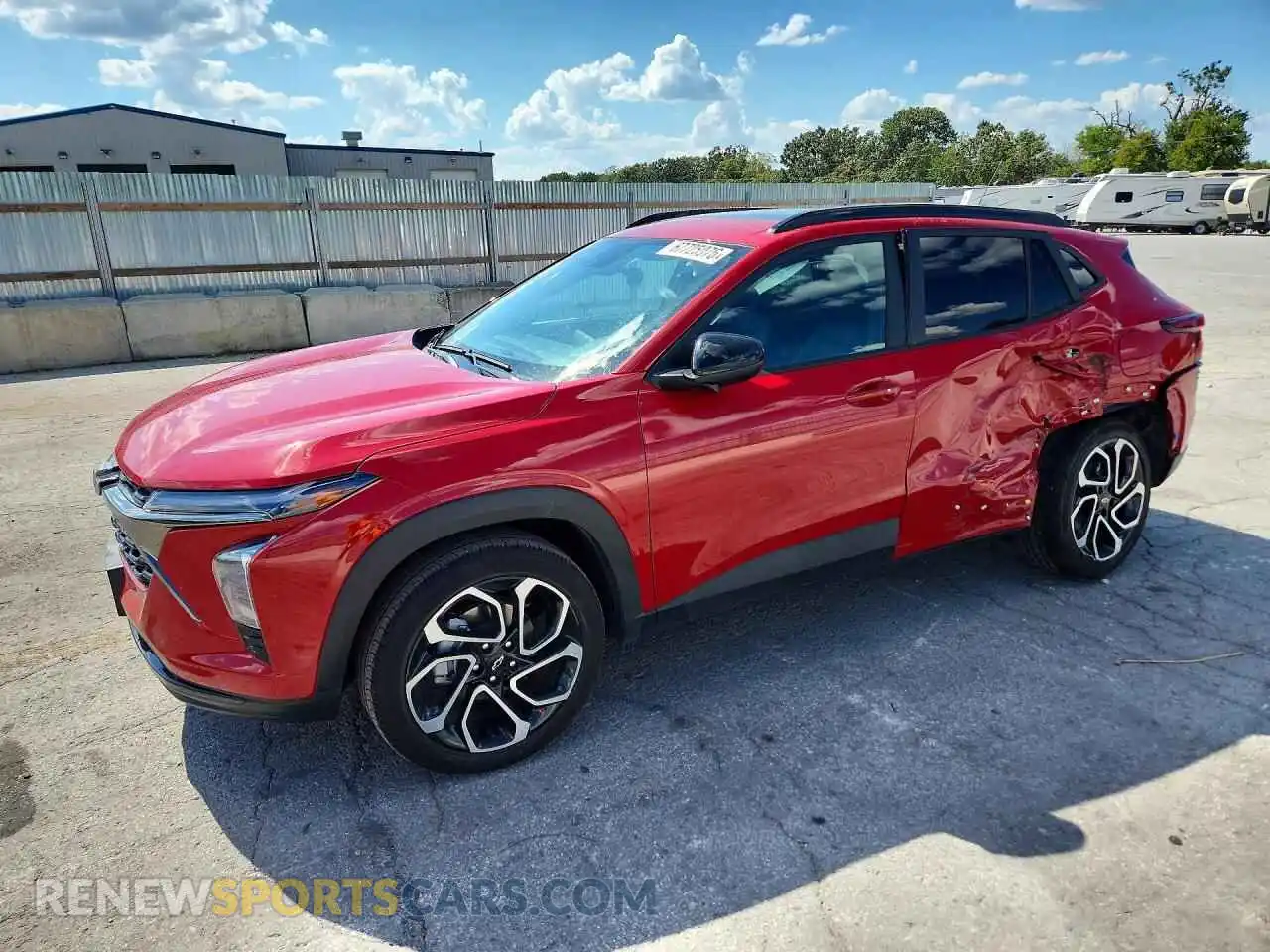 1 Photograph of a damaged car KL77LJEP7TC139852 CHEVROLET TRAX 2026