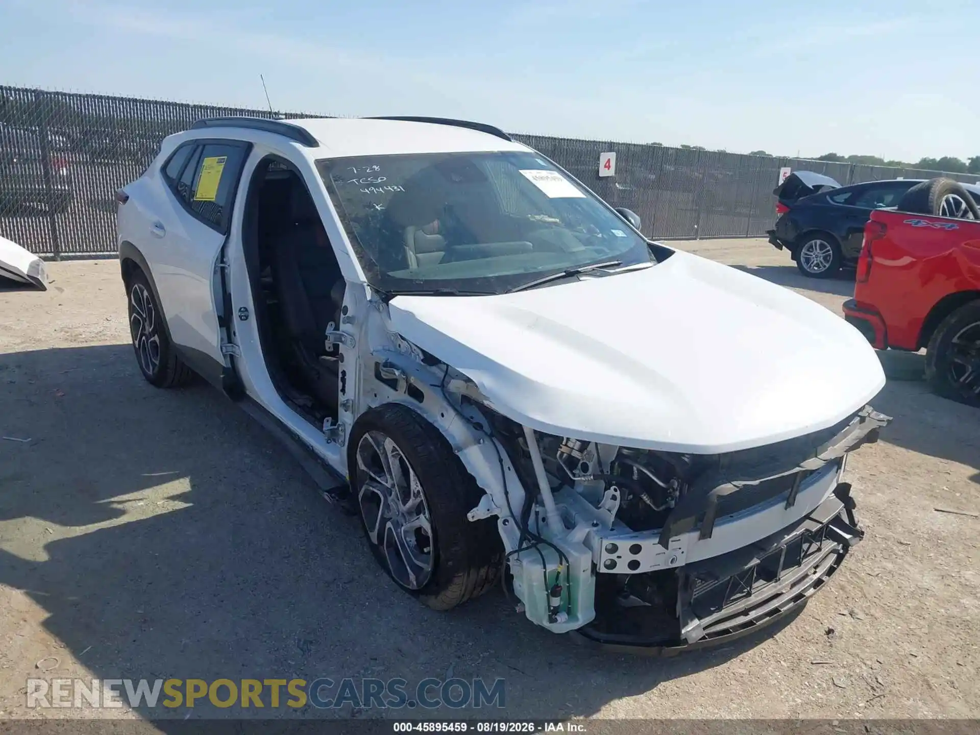 1 fotografías del automóvil dañado KL77LJEP8TC126270 CHEVROLET TRAX 2026