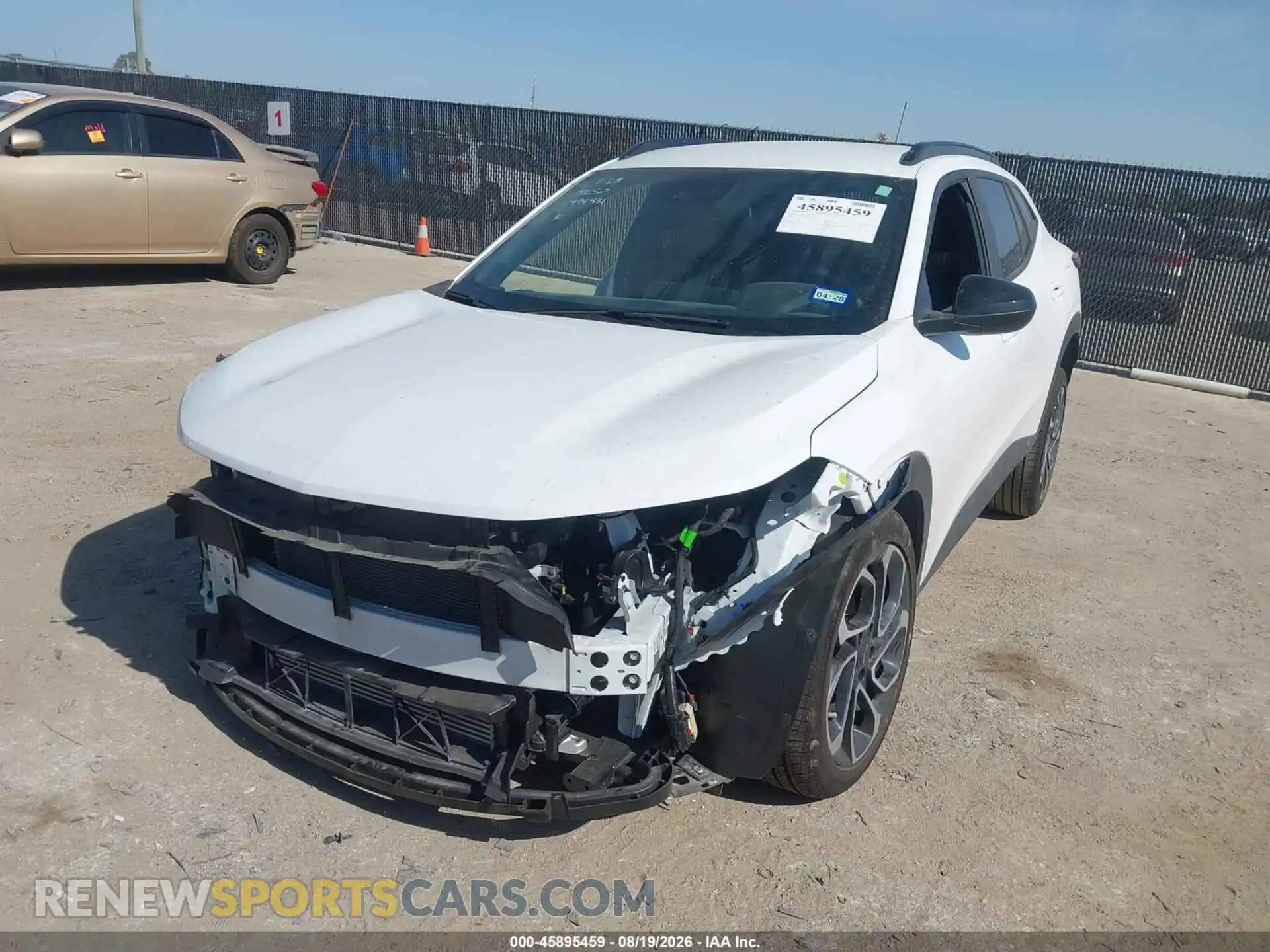 2 fotografías del automóvil dañado KL77LJEP8TC126270 CHEVROLET TRAX 2026
