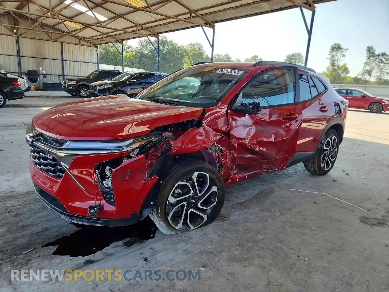 1 fotografías del automóvil dañado KL77LJEP8TC184850 CHEVROLET TRAX 2026