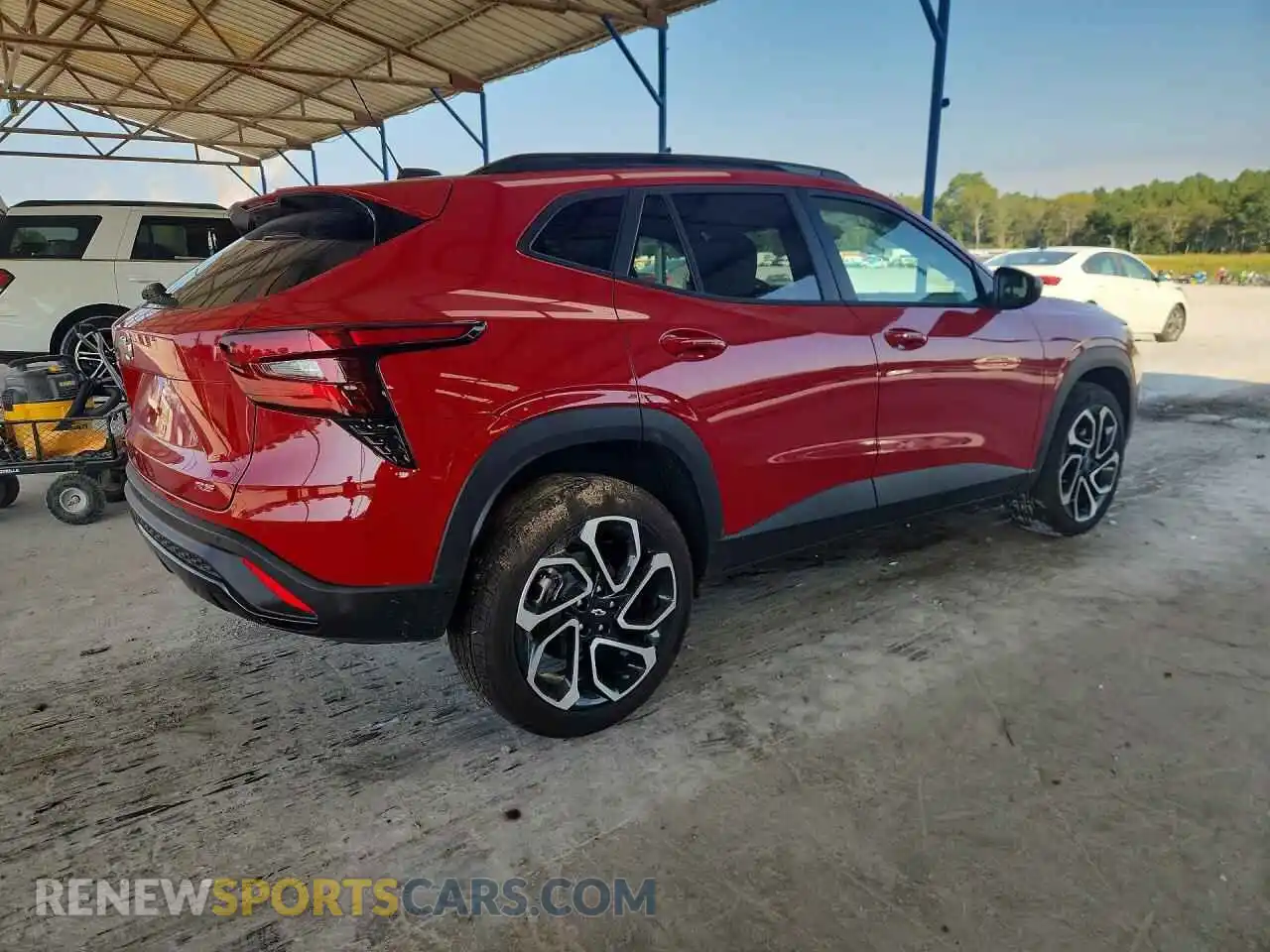 3 fotografías del automóvil dañado KL77LJEP8TC184850 CHEVROLET TRAX 2026