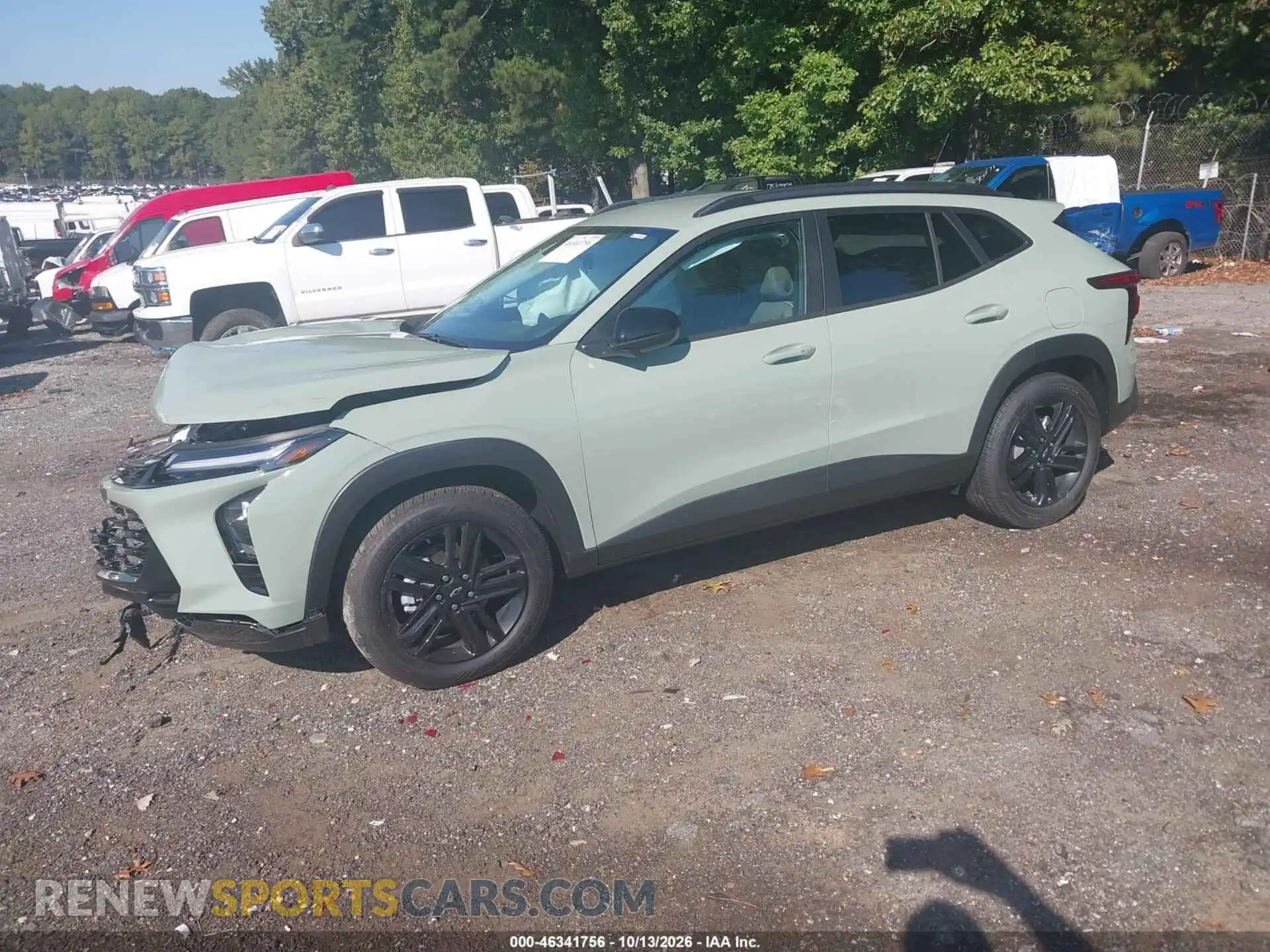 2 Photograph of a damaged car KL77LKEP2TC235748 CHEVROLET TRAX 2026