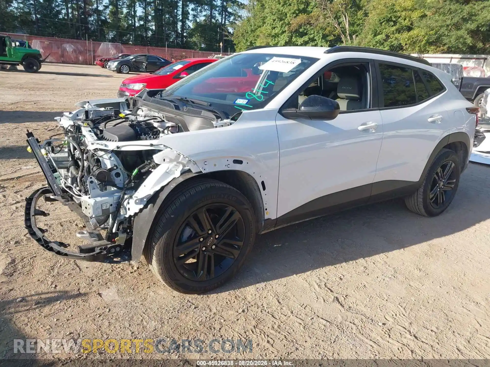 2 Photograph of a damaged car KL77LKEP3TC033565 CHEVROLET TRAX 2026