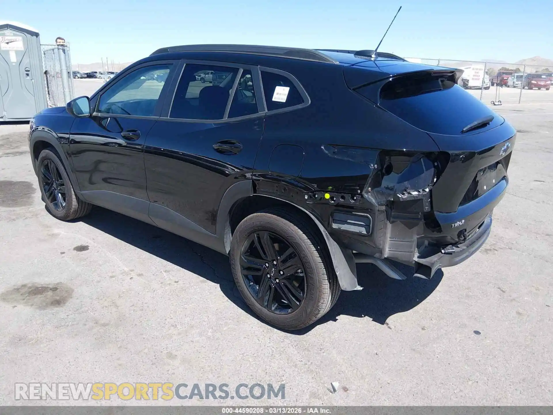 3 fotografías del automóvil dañado KL77LKEP4TC005015 CHEVROLET TRAX 2026