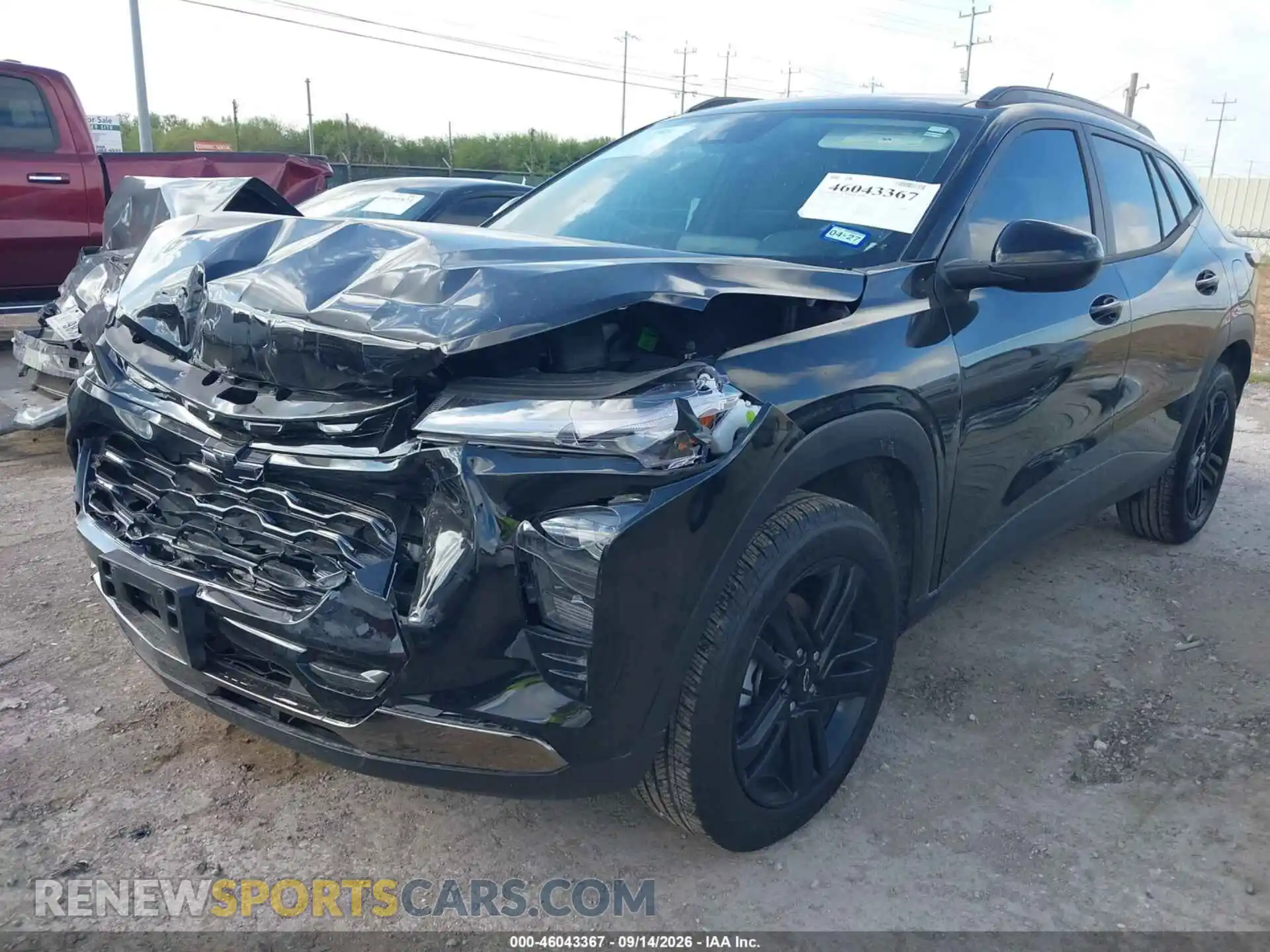 2 Photograph of a damaged car KL77LKEP5TC171849 CHEVROLET TRAX 2026