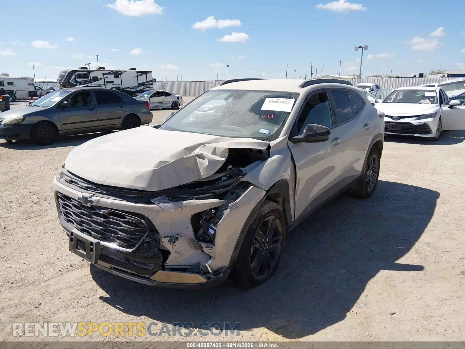2 Photograph of a damaged car KL77LKEP6TC189356 CHEVROLET TRAX 2026